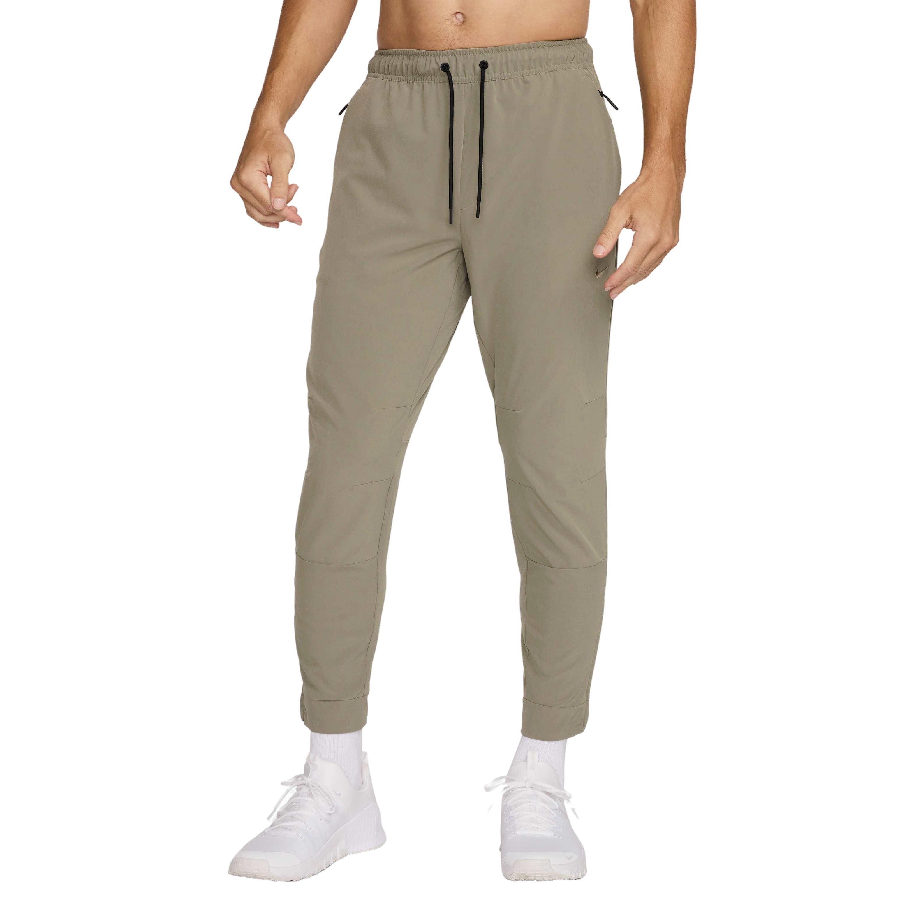 【美品】AMERI WIND AND SEA CHECK PANTS Weatherproof Khaki Mesh Lined Polyester Pants Men's L Inseam