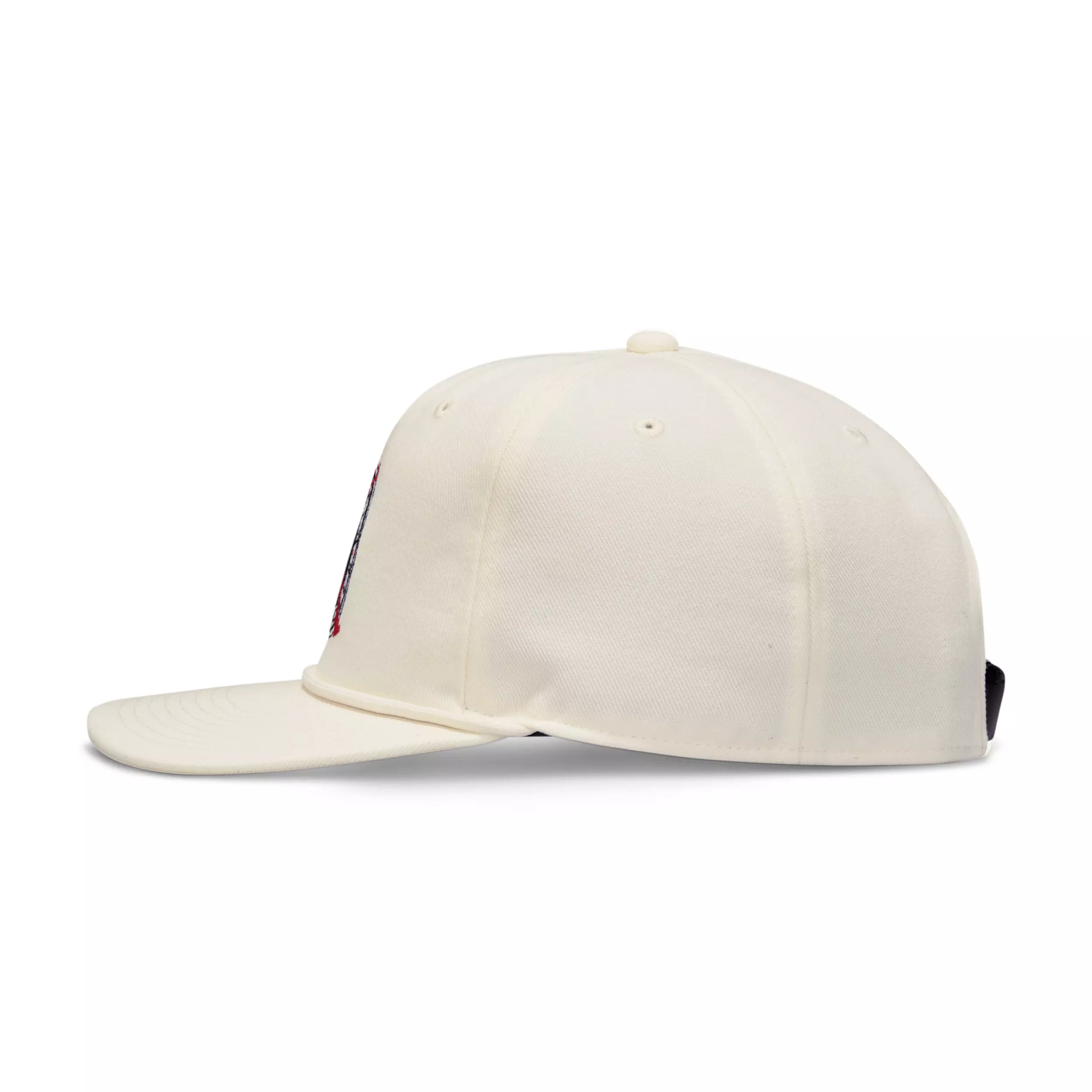 Jordan Flight Club Pro Unstructured Flat Bill Hat-Pale Ivory/Black - IVORY/BLACK