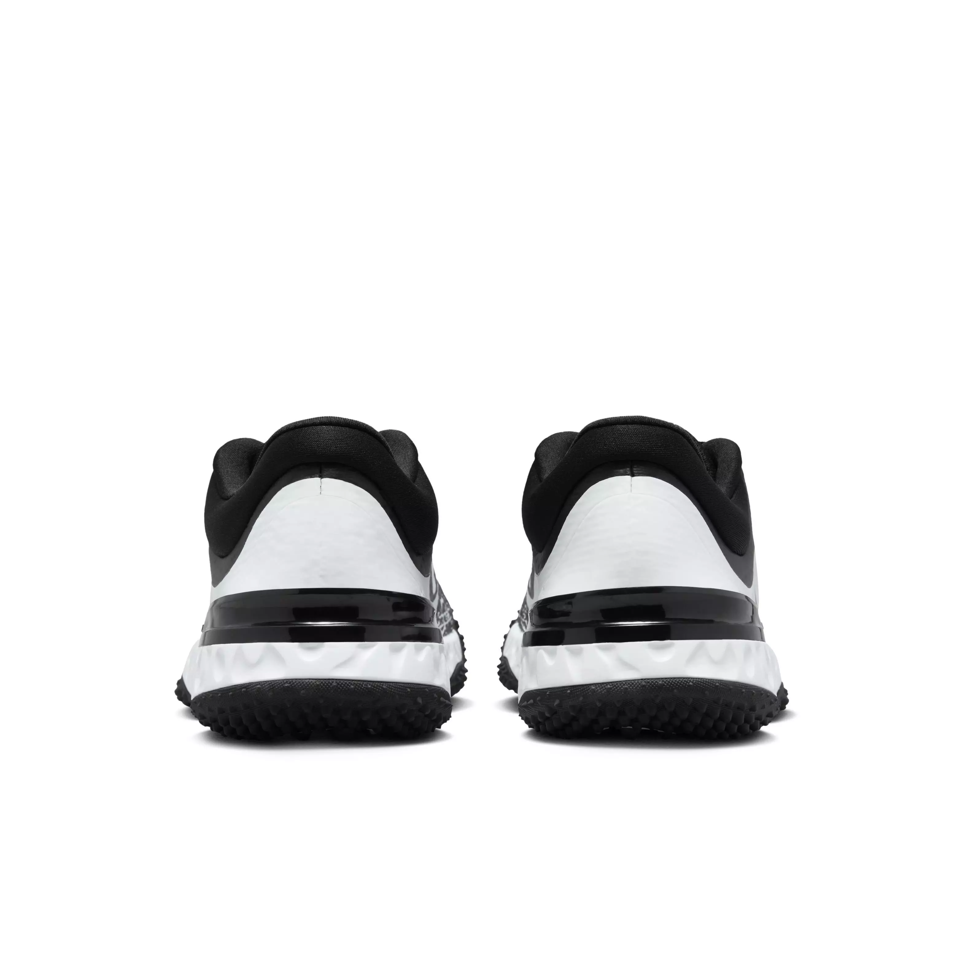 Nike Alpha Huarache Elite 4 Turf "Black/White/Iron Grey" Women's Softball Shoe - BLACK/WHITE/GREY