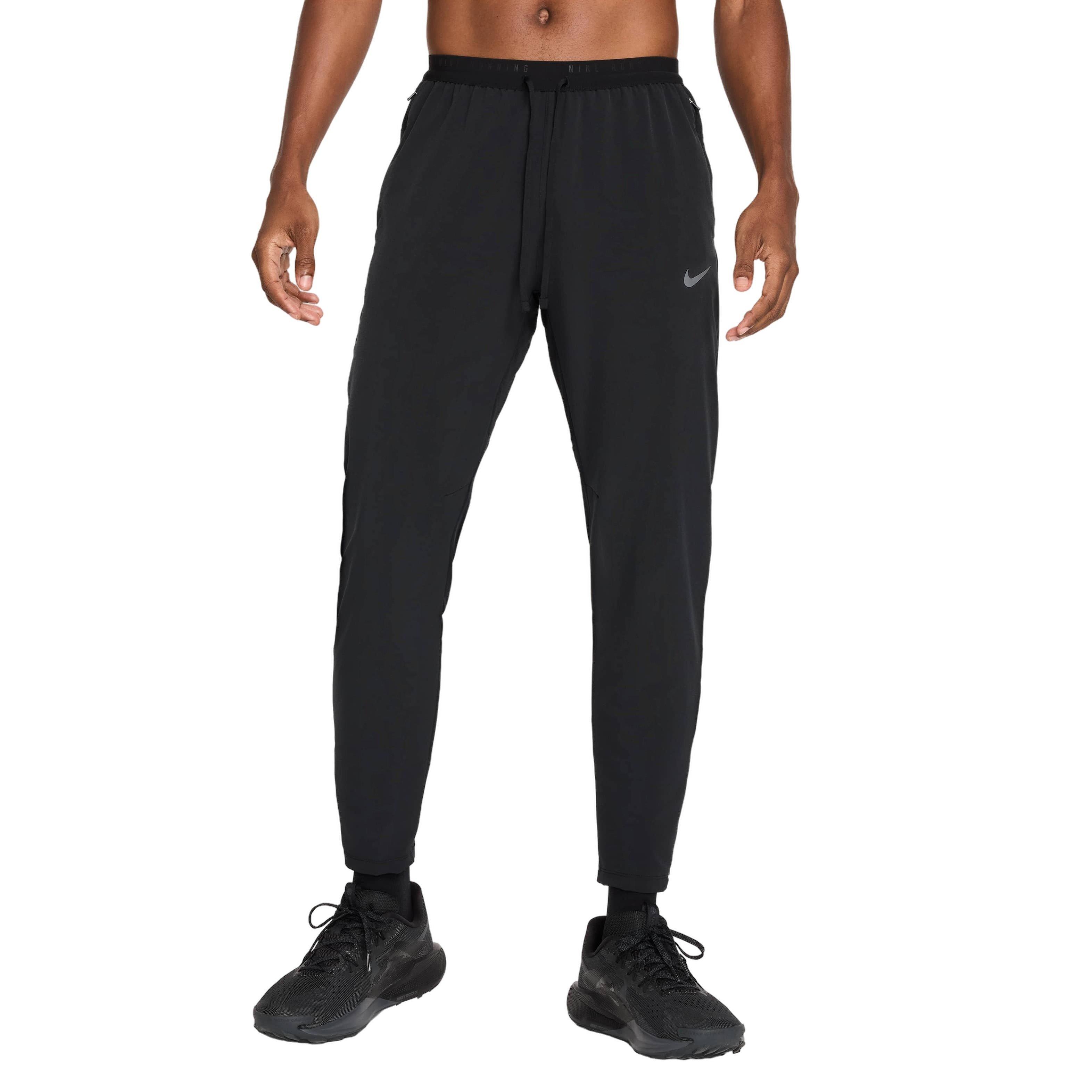 Nike Men's Stride Dri-FIT Woven Running Pants - BLACK Thumbnail View 1