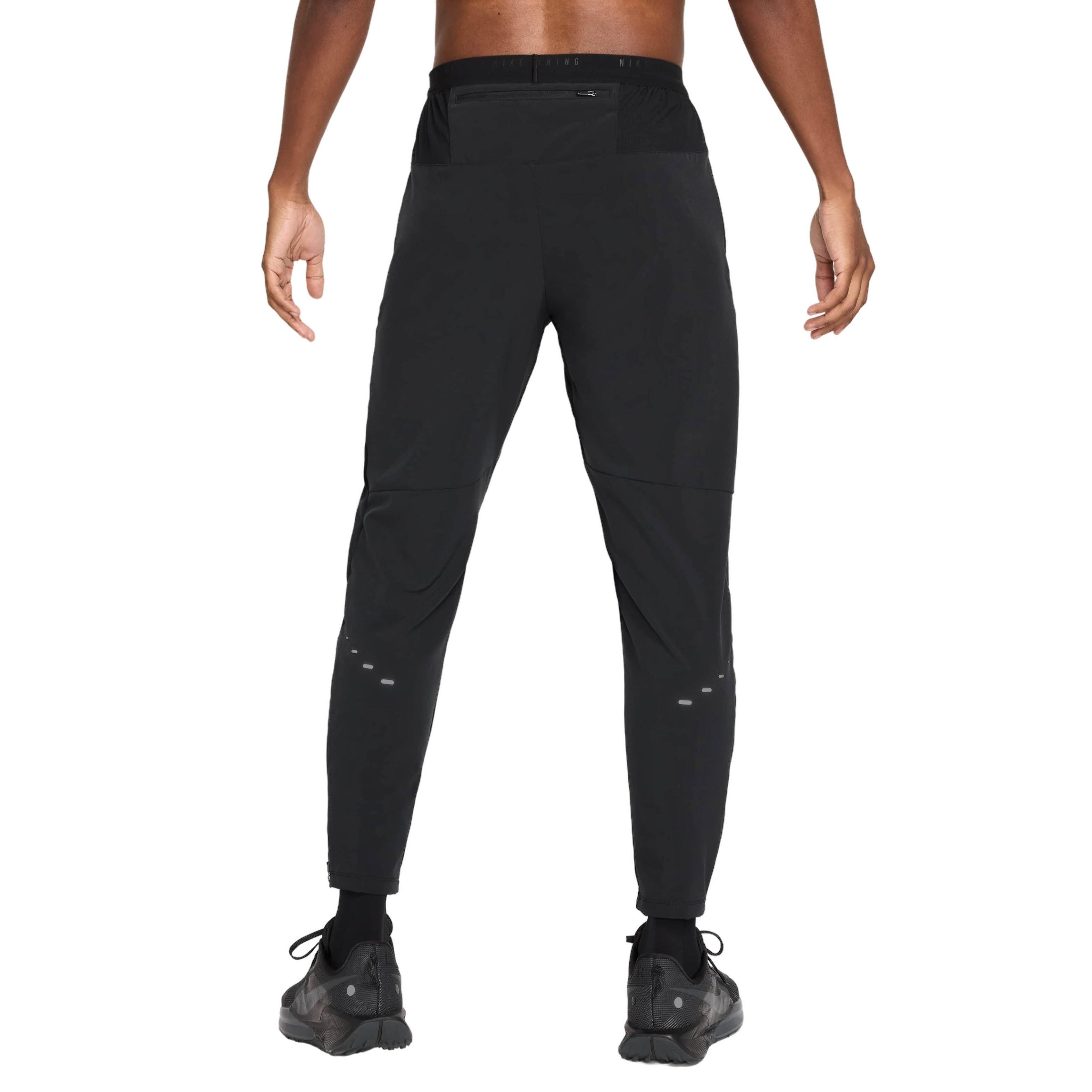 Nike Men's Stride Dri-FIT Woven Running Pants - BLACK Thumbnail View 2