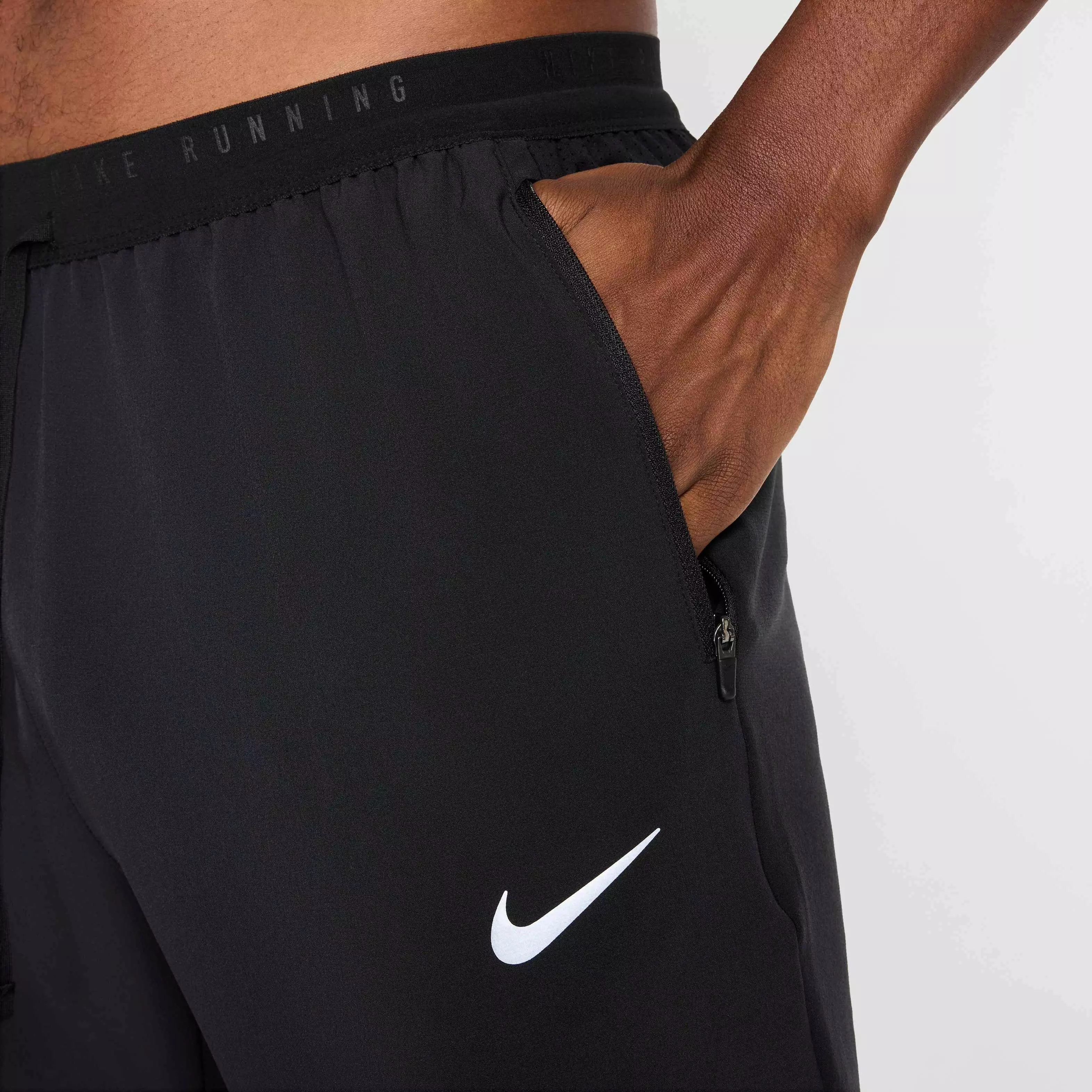 Nike Men's Stride Dri-FIT Woven Running Pants - BLACK