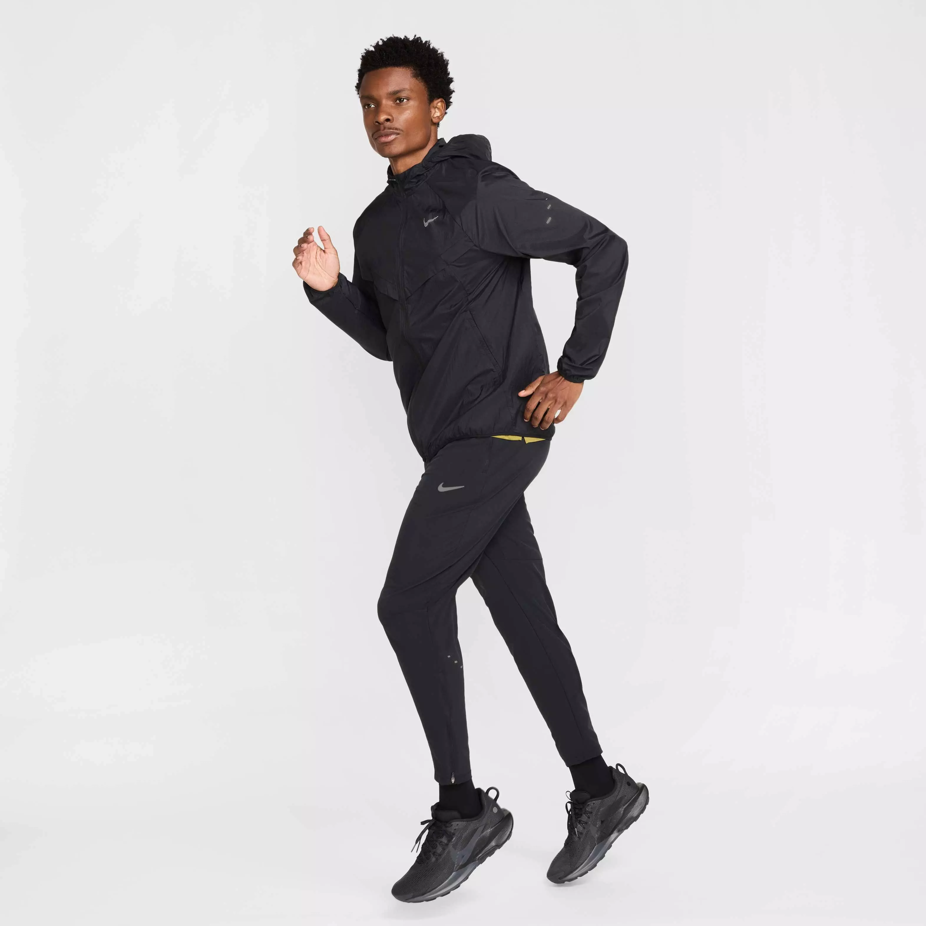 Nike Men's Stride Dri-FIT Woven Running Pants - BLACK