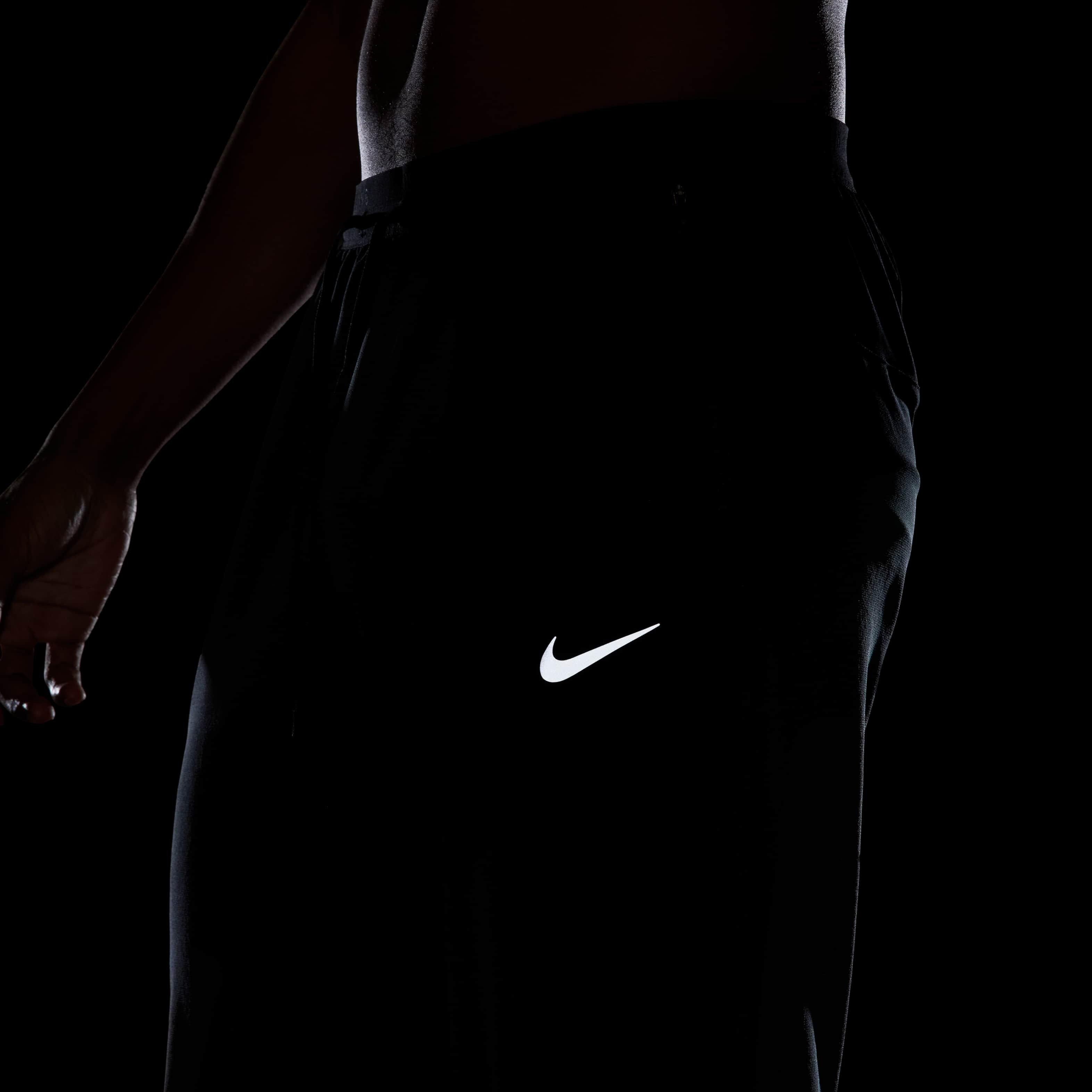 Nike Men's Stride Dri-FIT Woven Running Pants - BLACK Thumbnail View 7