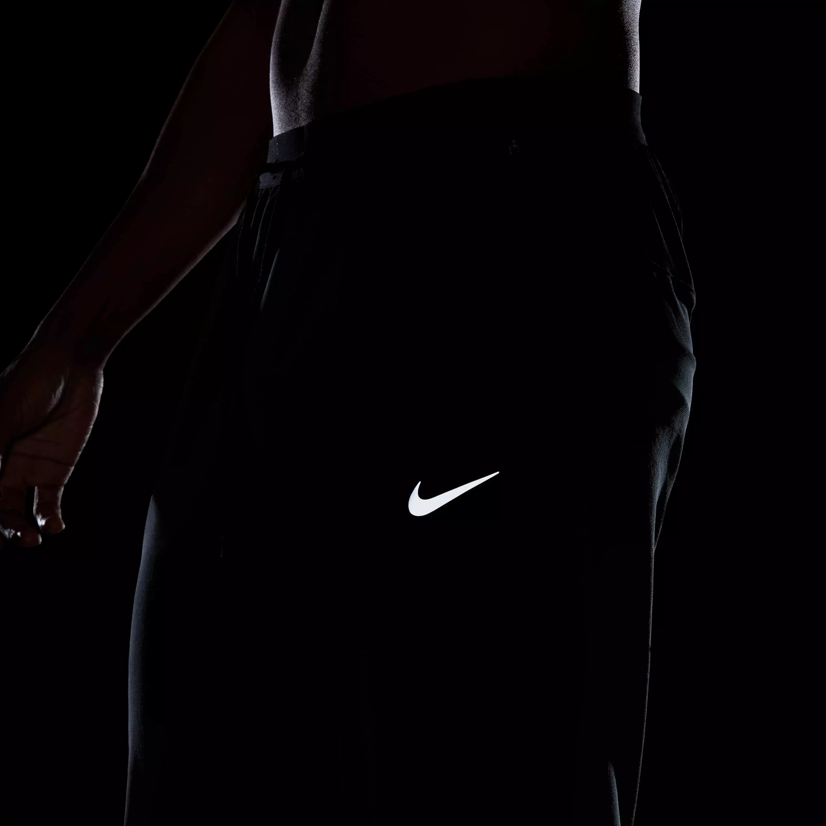 Nike Men's Stride Dri-FIT Woven Running Pants - BLACK