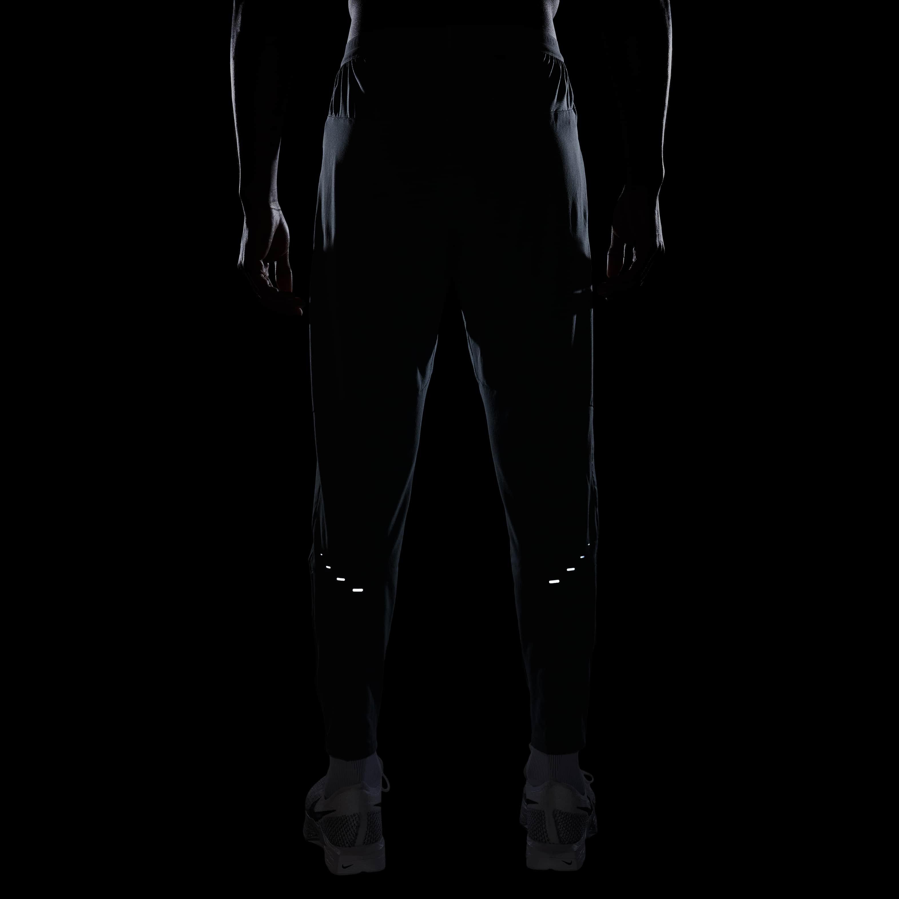 Nike Men's Stride Dri-FIT Woven Running Pants - GREY Thumbnail View 8