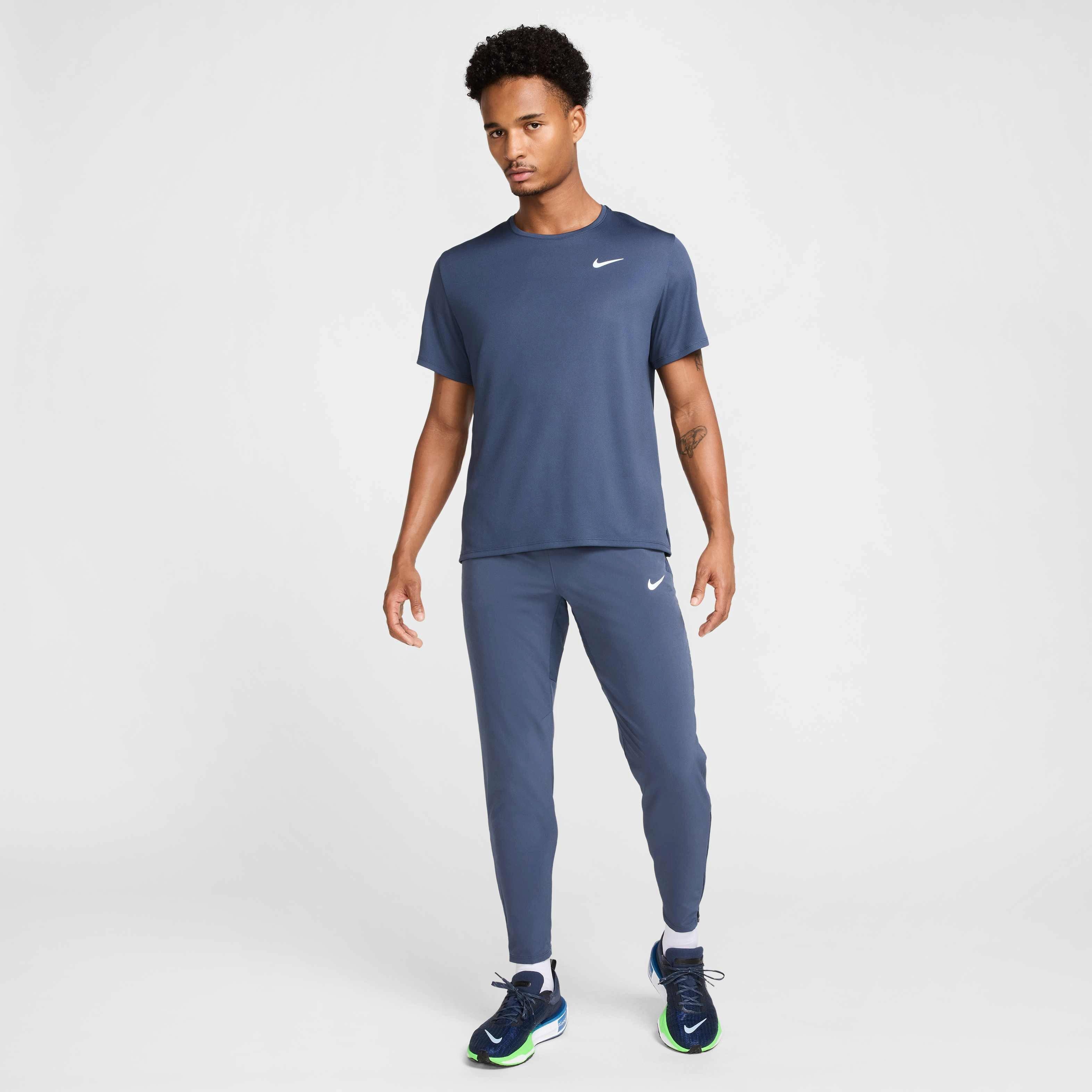 Nike Men's Stride Dri-FIT Woven Running Pants - BLUE Thumbnail View 5