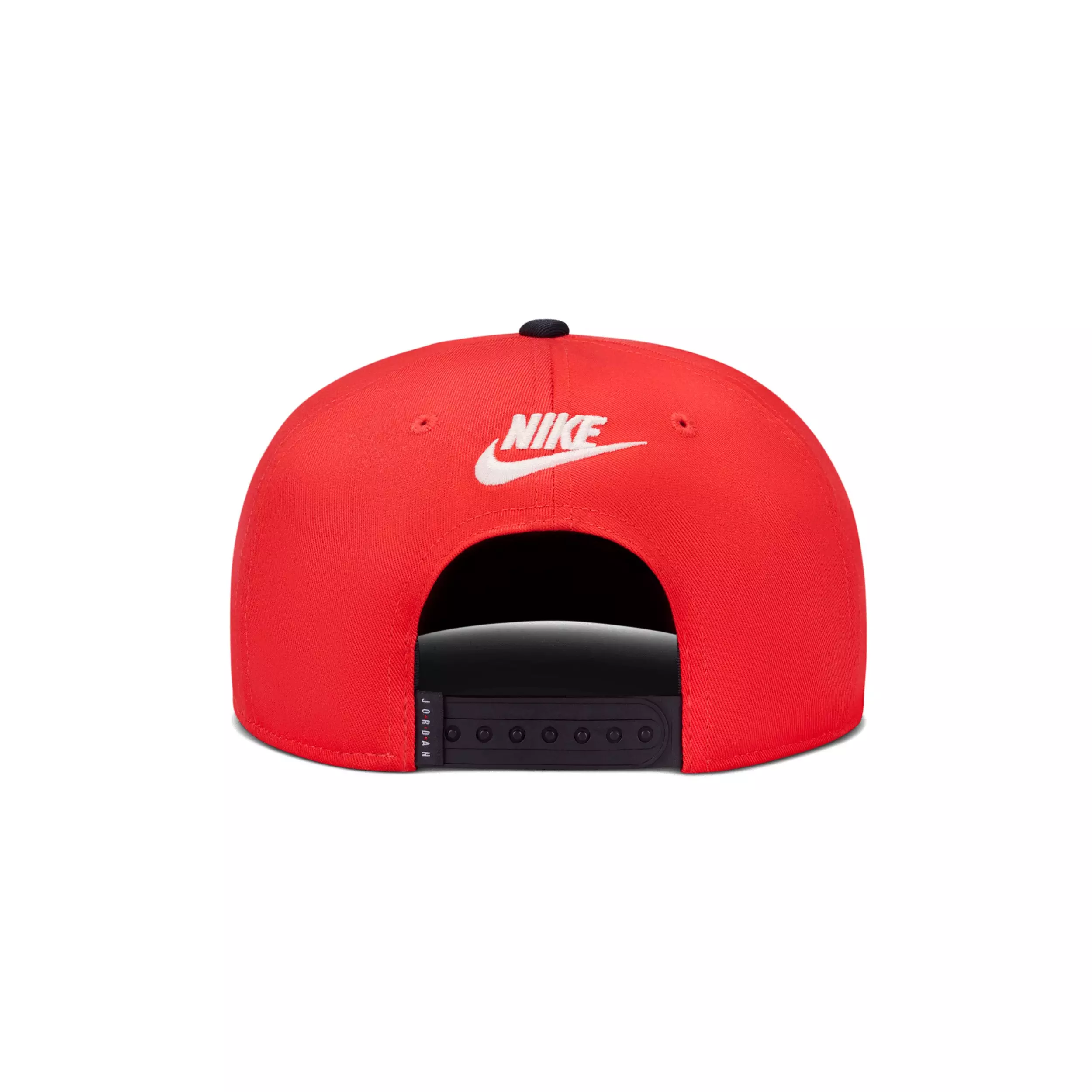 Jordan Essentials Pro Structured Flat Bill Hat - RED