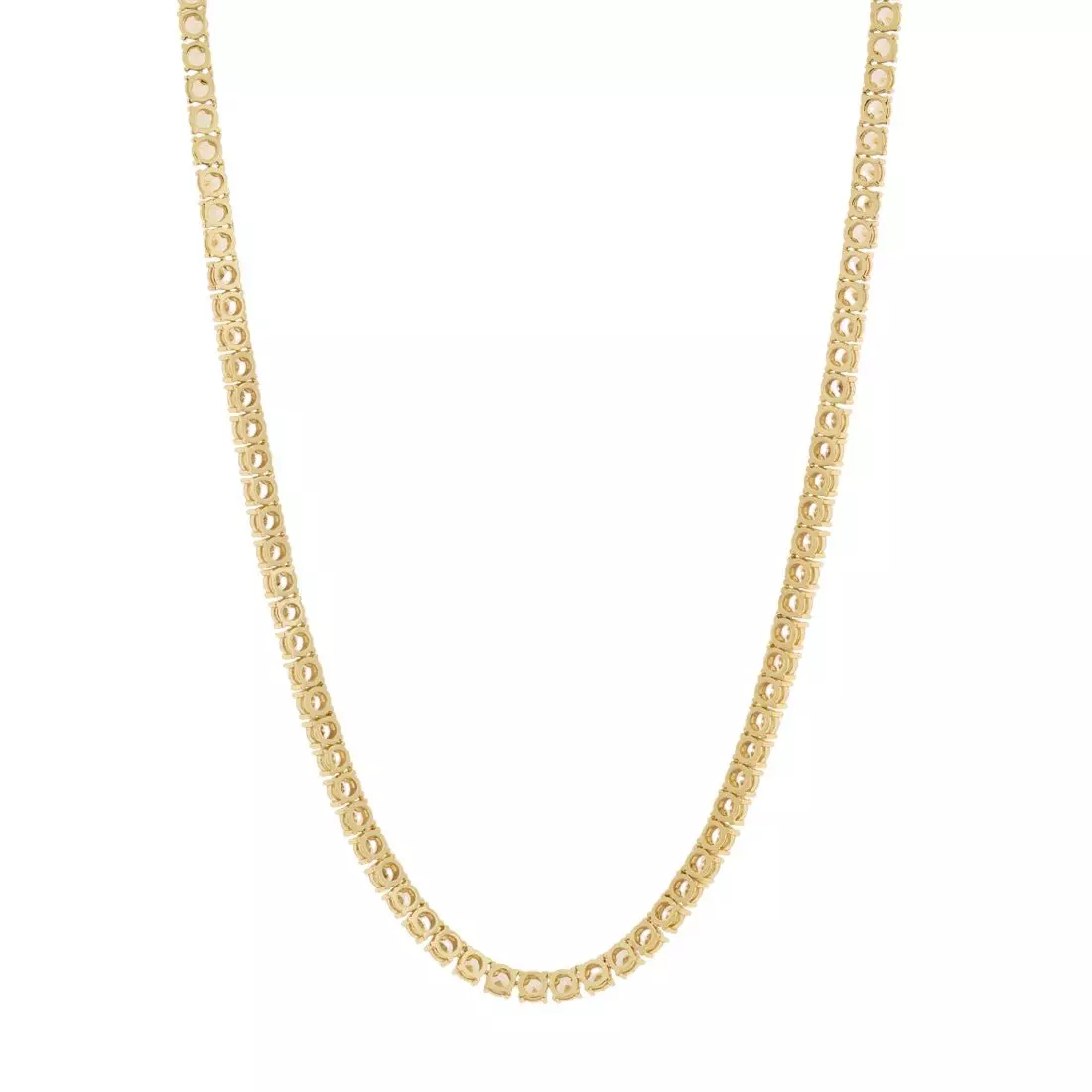 King Ice 5mm Tennis Chain - Gold - GOLD