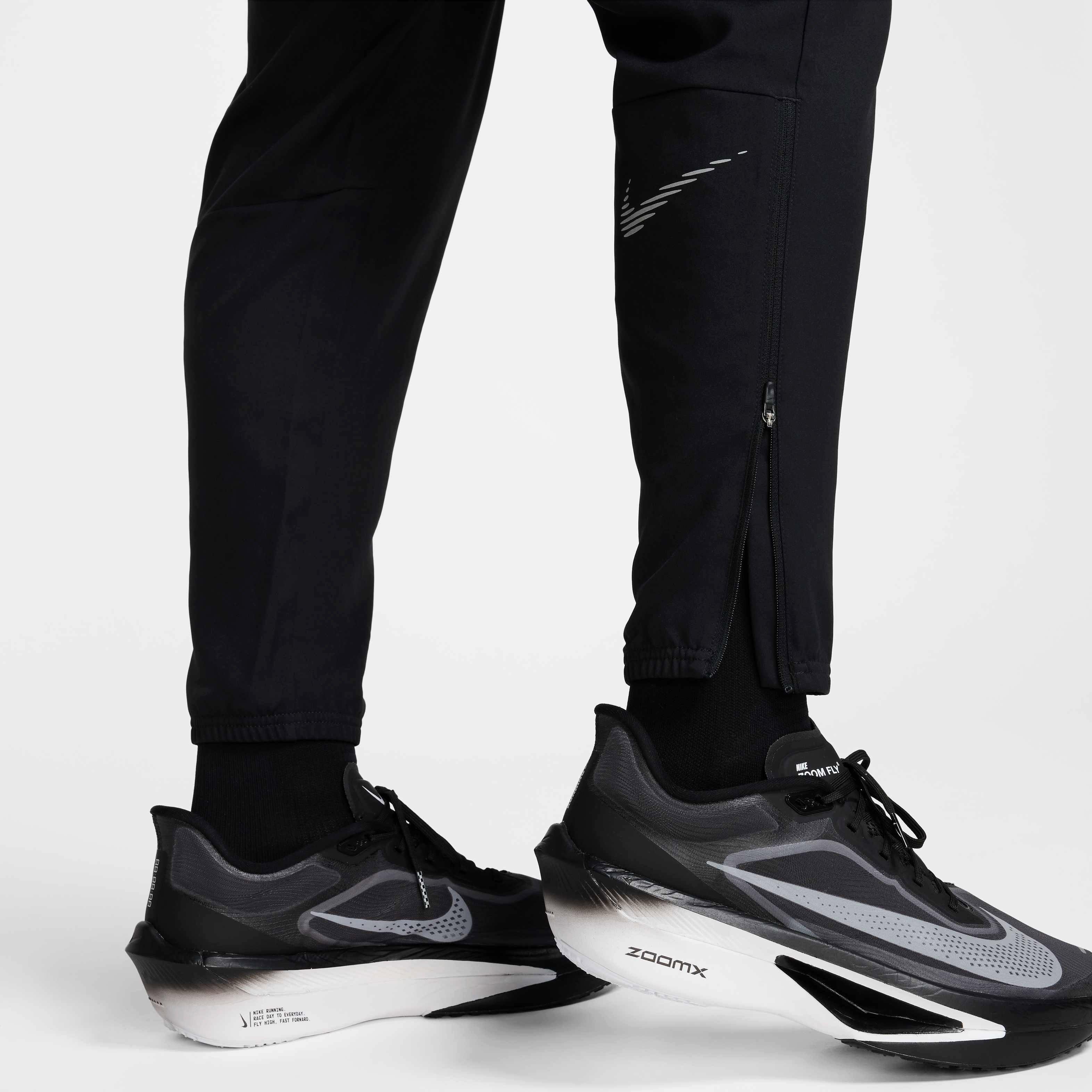 Nike Men's Challenger Flash Dri-FIT Woven Running Pants - BLACK Thumbnail View 7