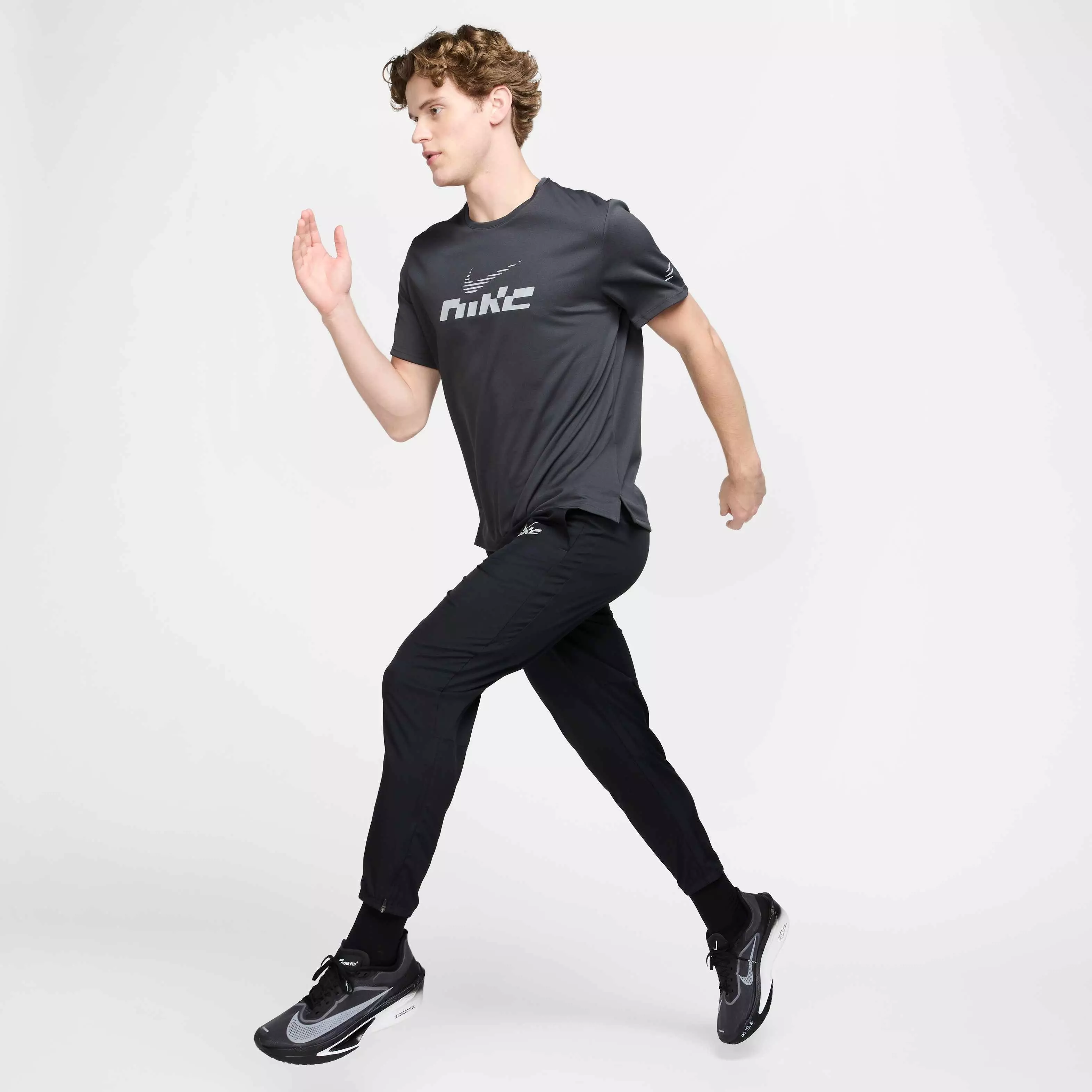 Nike Men's Challenger Flash Dri-FIT Woven Running Pants - BLACK