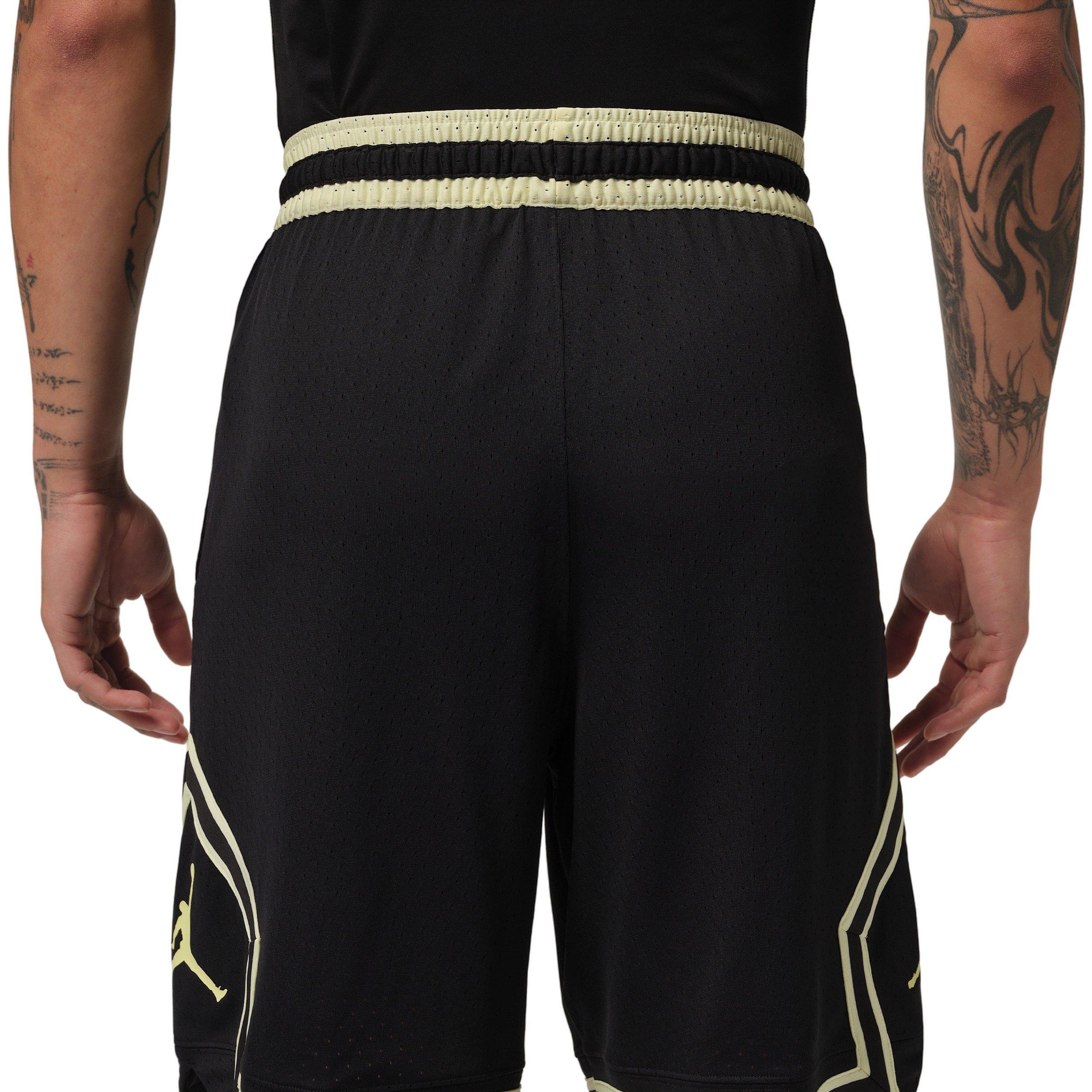 Jordan Men's Sport Dri-FIT Diamond Shorts - BLACK Thumbnail View 2