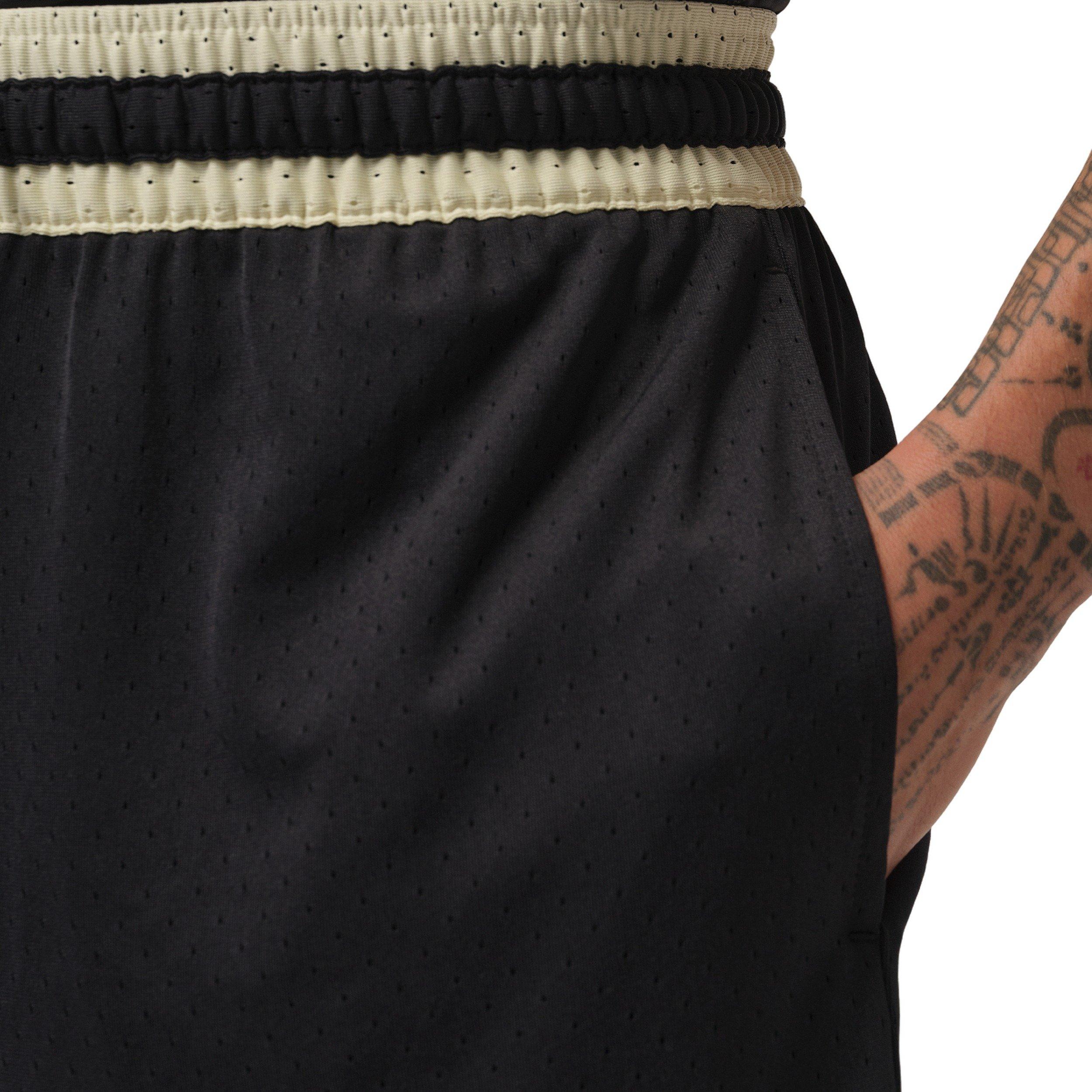Jordan Men's Sport Dri-FIT Diamond Shorts - BLACK Thumbnail View 3