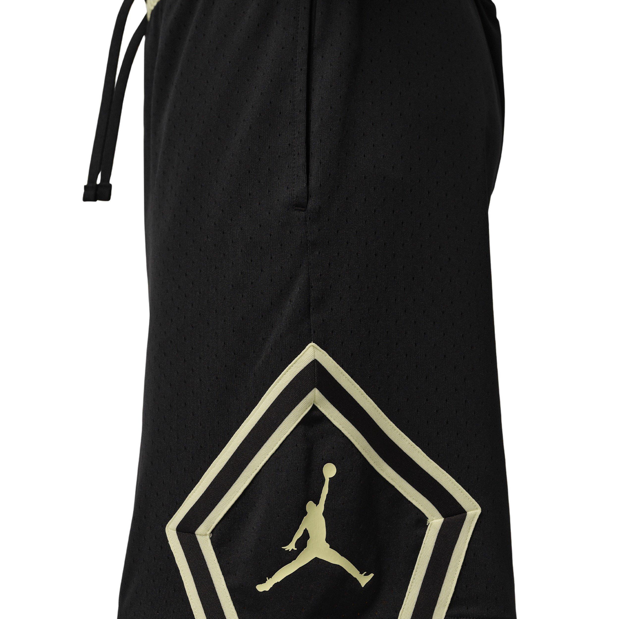 Jordan Men's Sport Dri-FIT Diamond Shorts - BLACK Thumbnail View 4