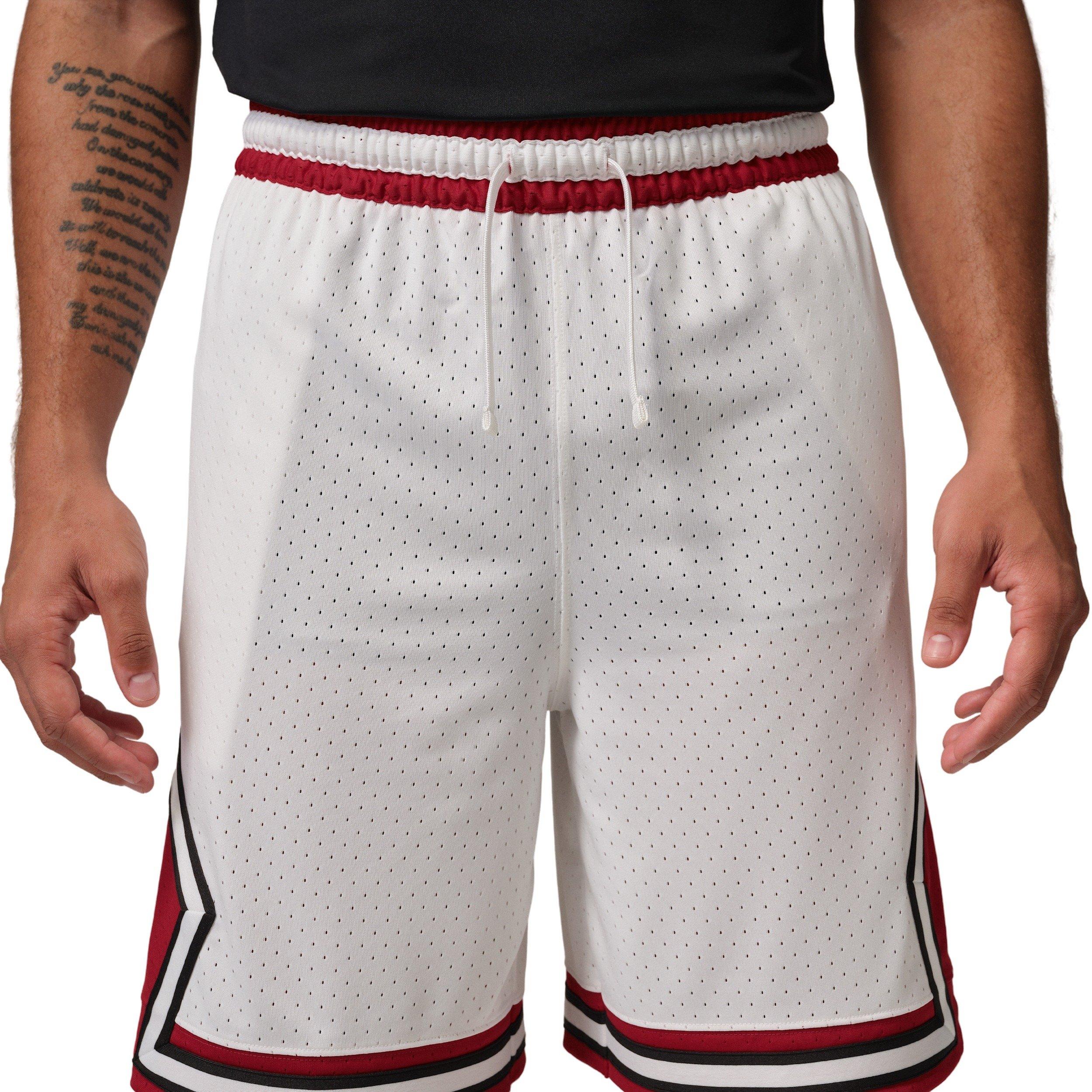 Jordan Men's Sport Dri-FIT 9" Diamond Shorts - WHITE Thumbnail View 1