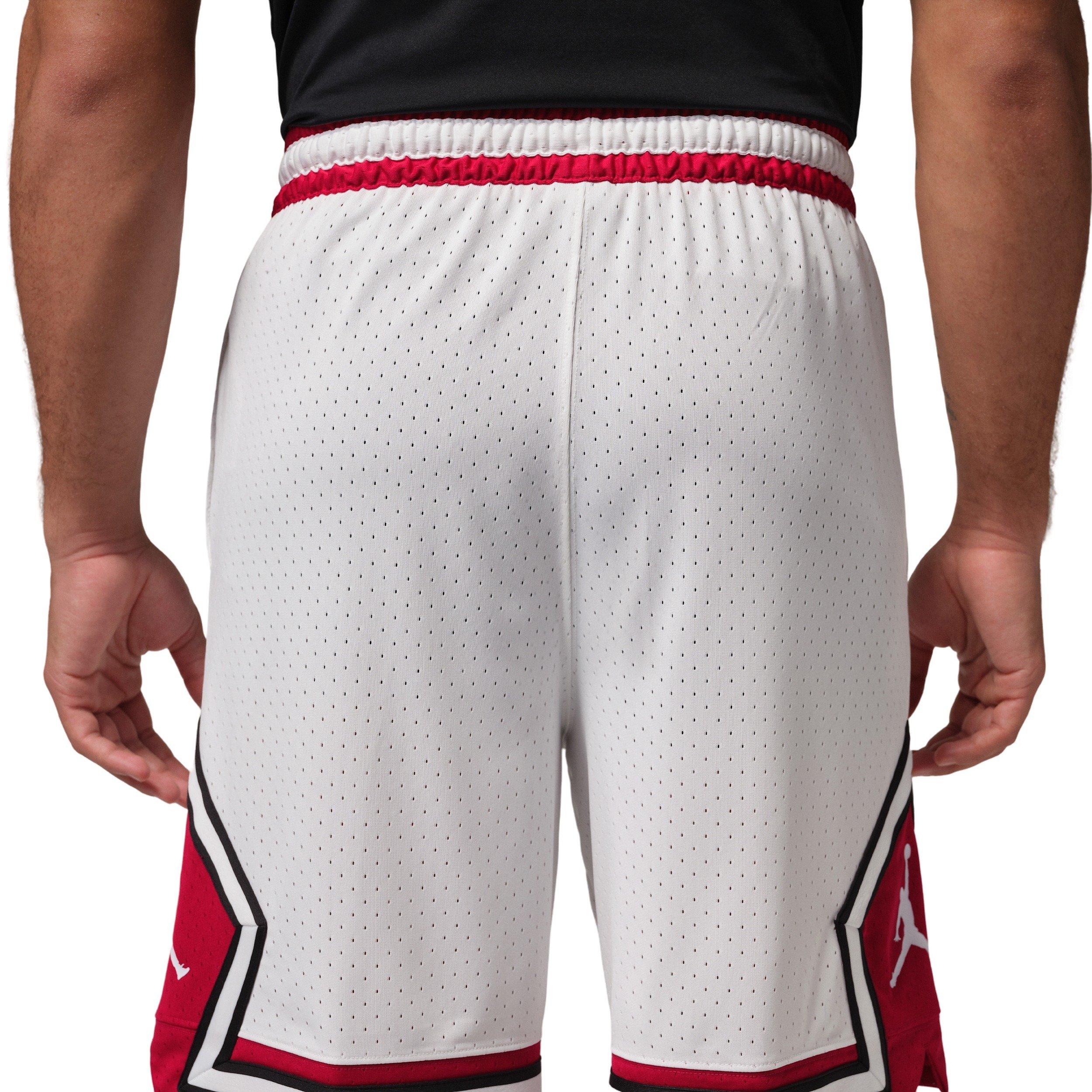 Jordan Men's Sport Dri-FIT 9" Diamond Shorts - WHITE Thumbnail View 2