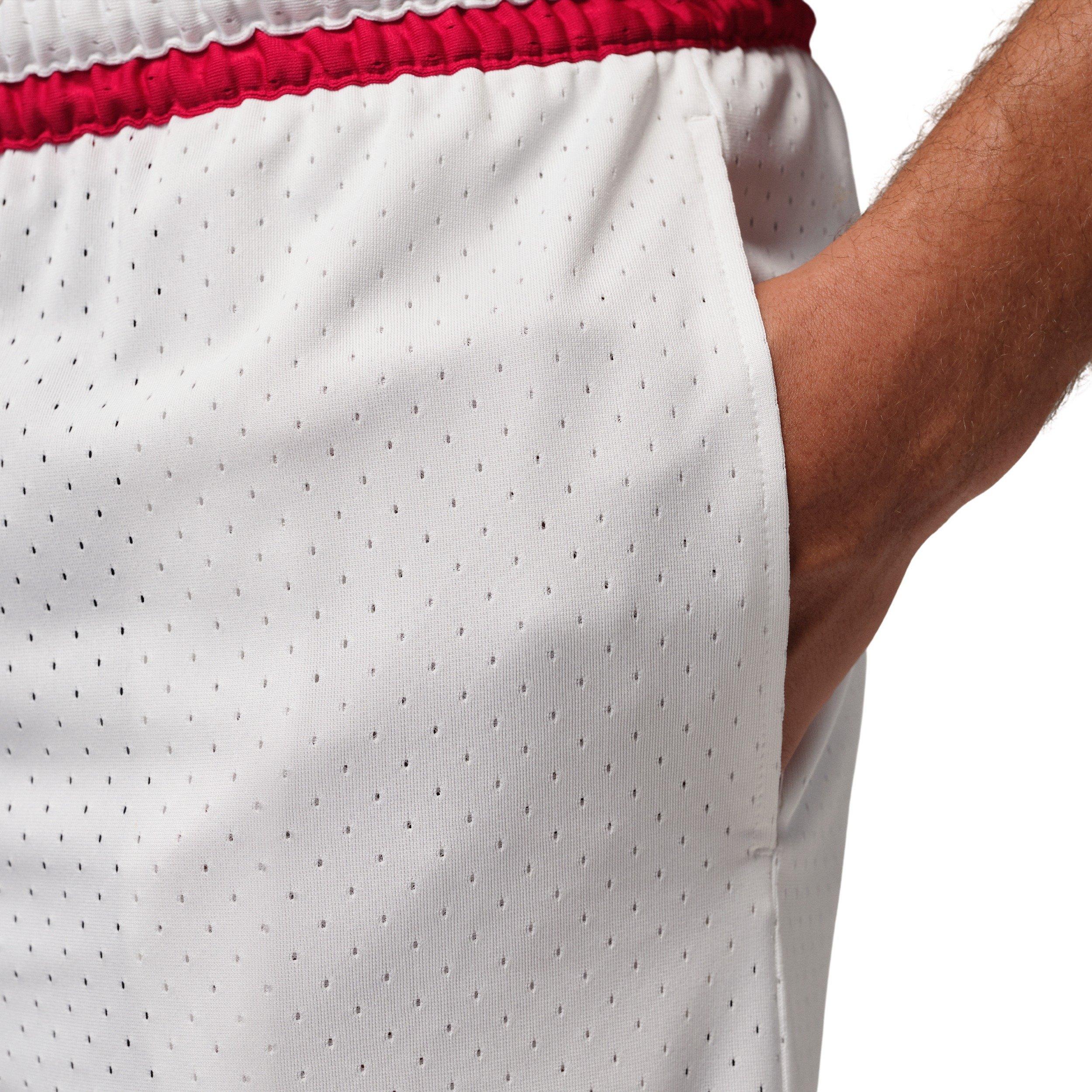 Jordan Men's Sport Dri-FIT Diamond Shorts - WHITE Thumbnail View 3