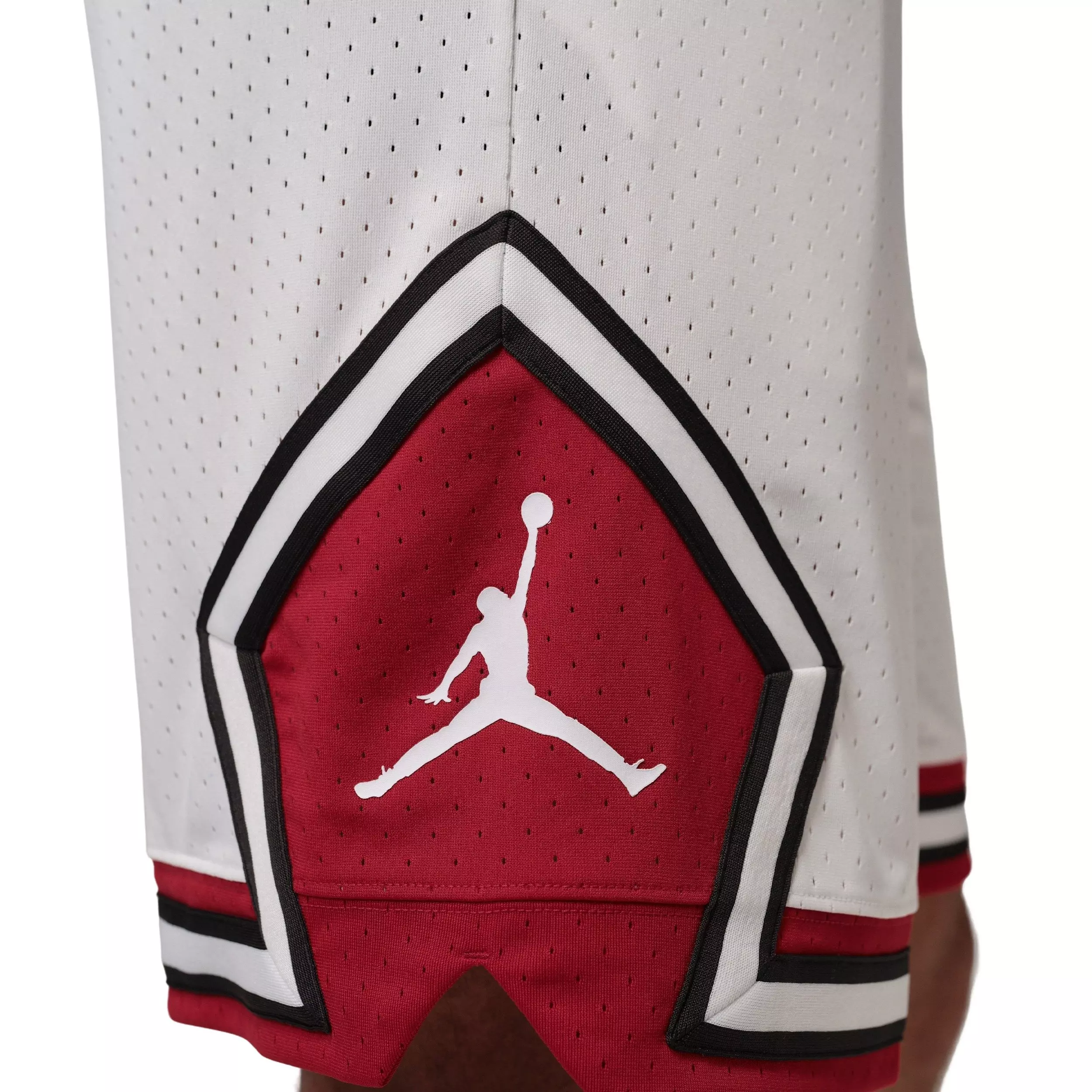 Jordan Men's Sport Dri-FIT 9" Diamond Shorts - WHITE