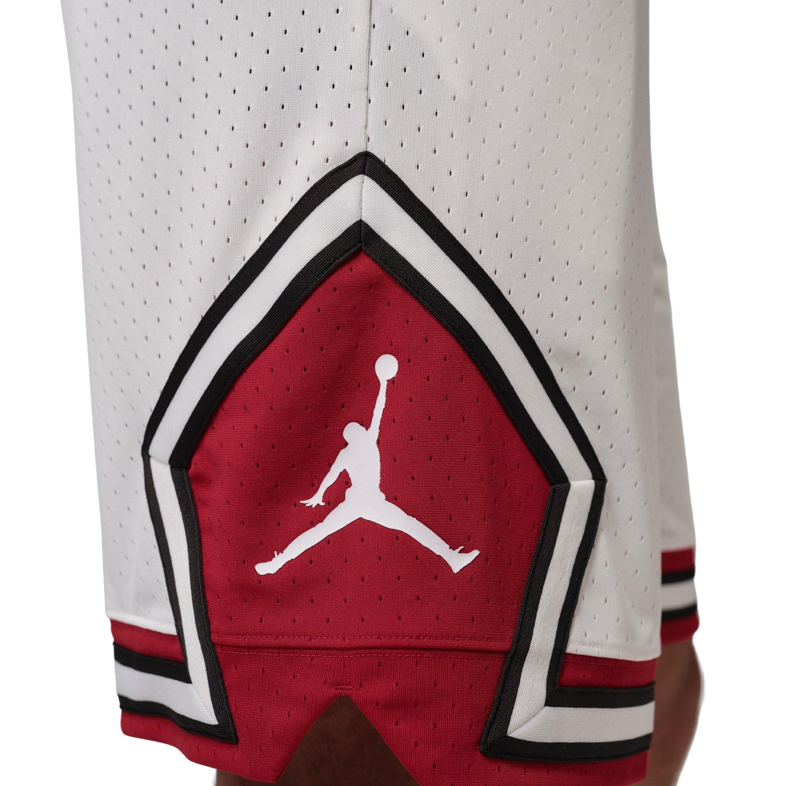 Jordan Men's Sport Dri-FIT Diamond Shorts - WHITE Thumbnail View 4