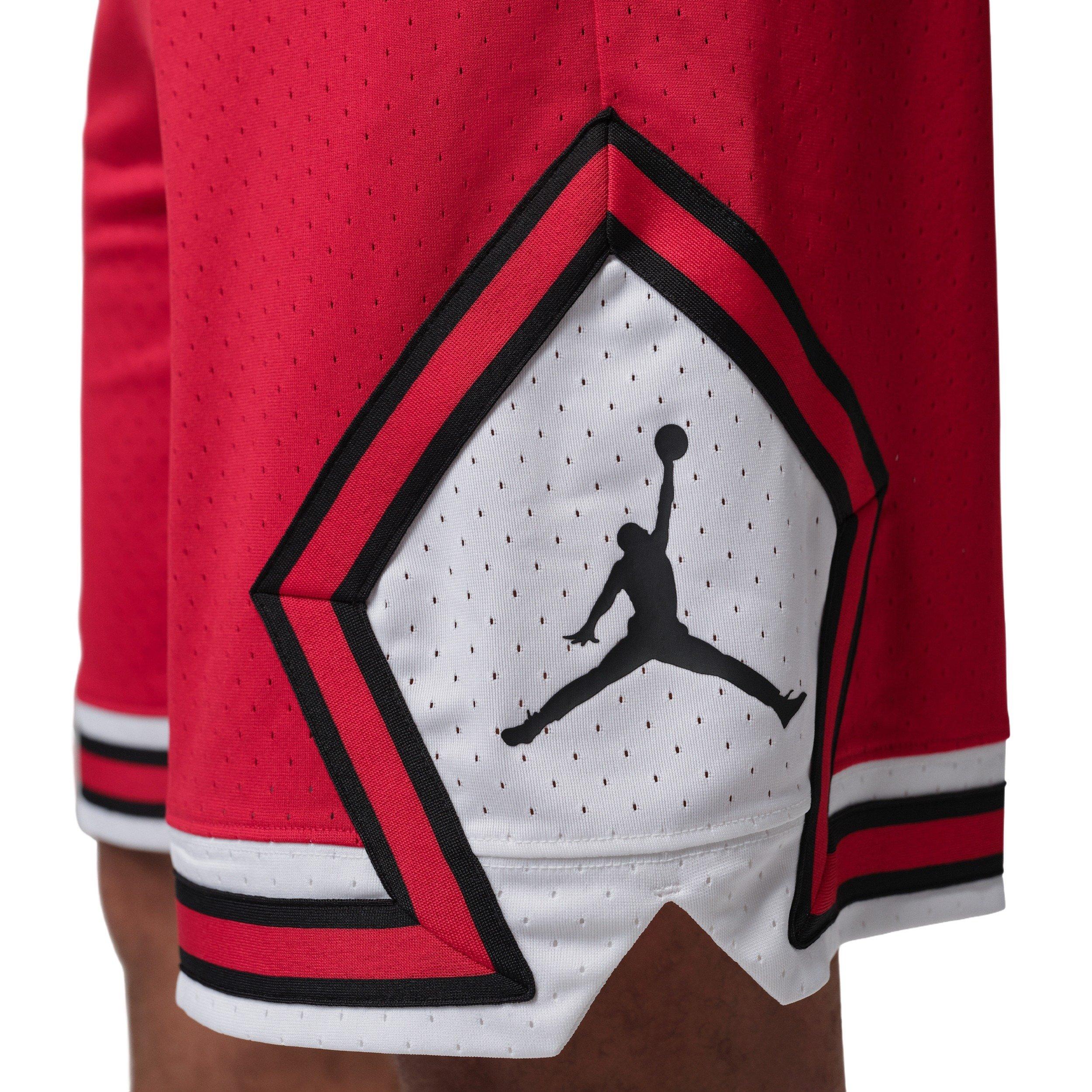 Jordan Men's Sport Dri-FIT 9" Diamond Shorts - RED Thumbnail View 3