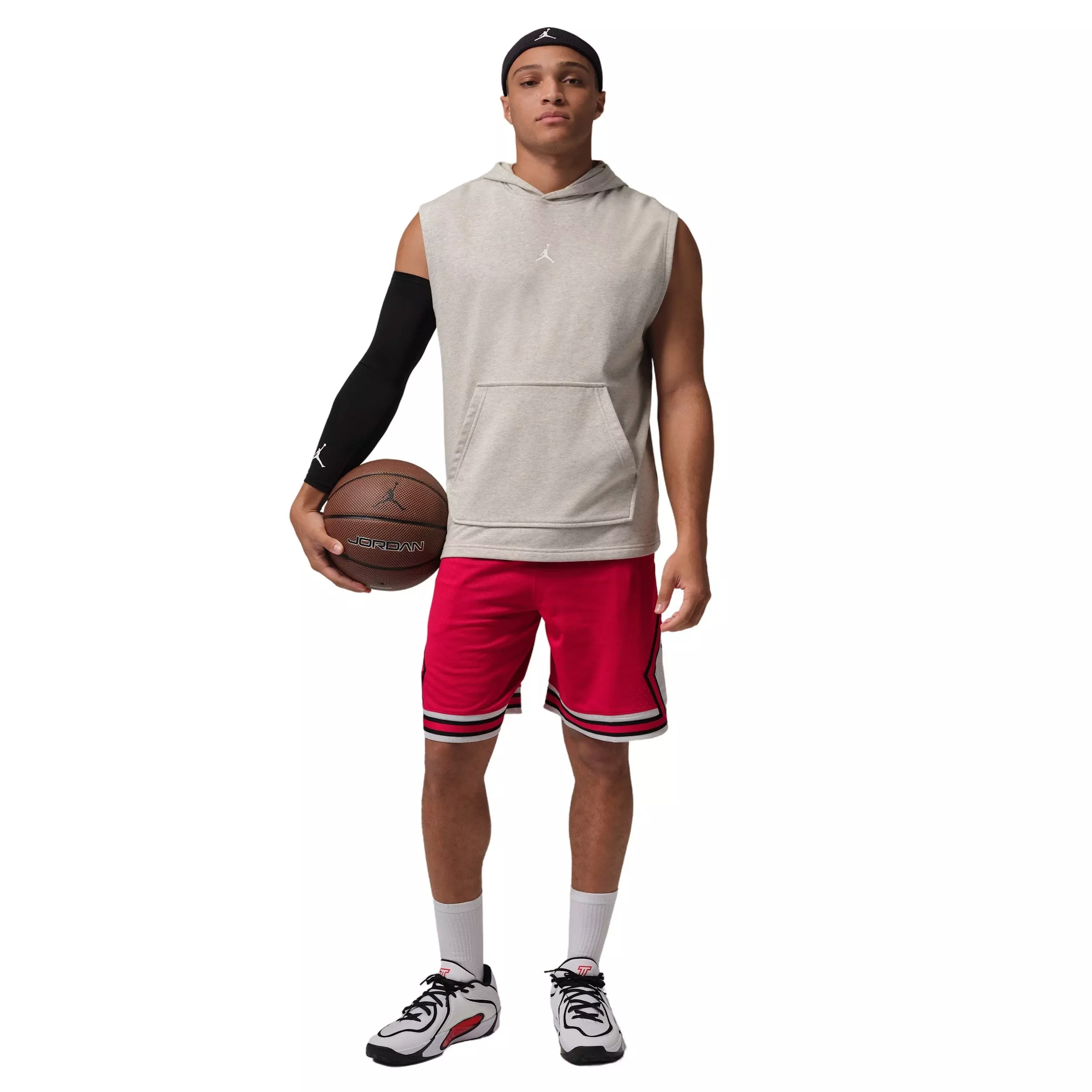 Jordan Men's Sport Dri-FIT Diamond Shorts - RED