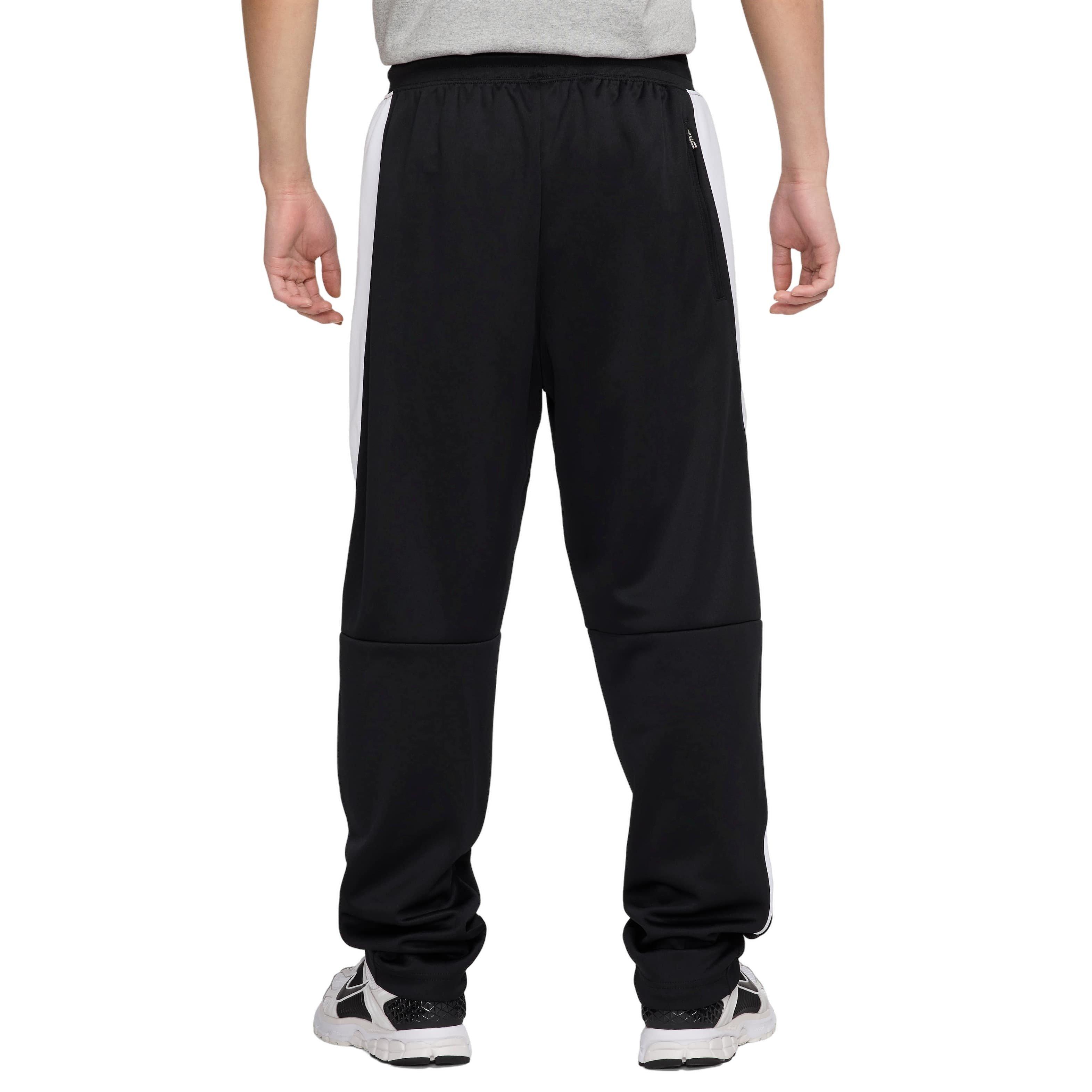 Nike Air Men's Poly-Knit Track Pants - BLACK Thumbnail View 2