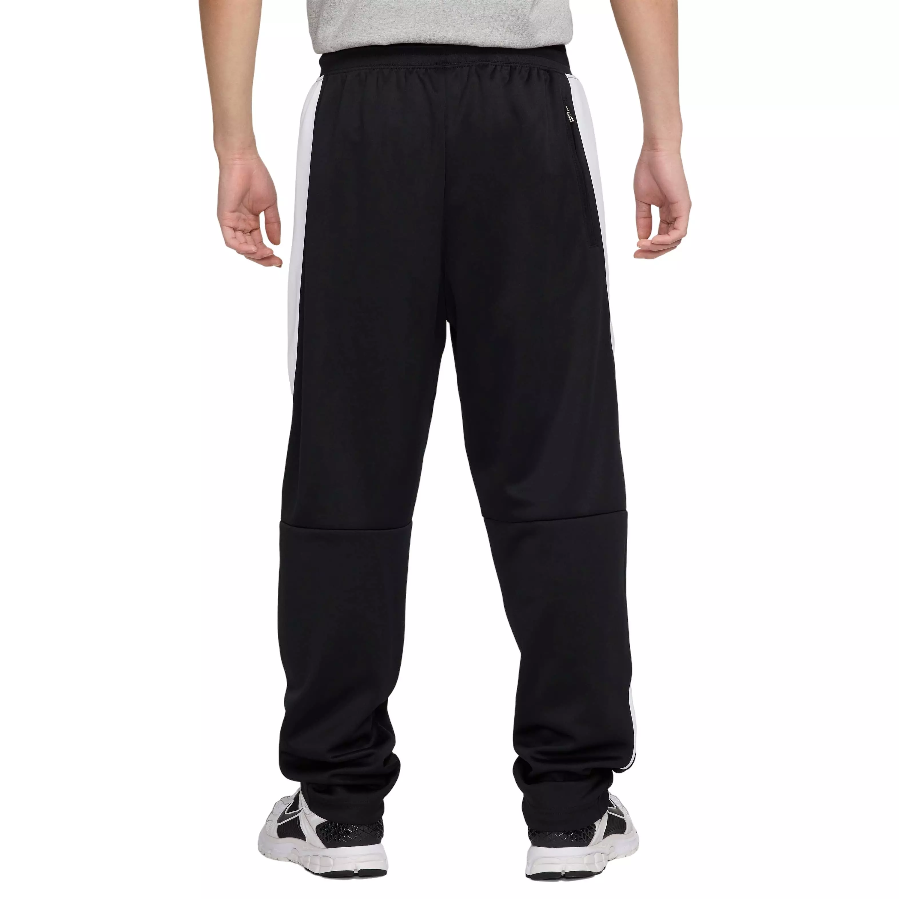 Nike Air Men's Poly-Knit Track Pants - BLACK