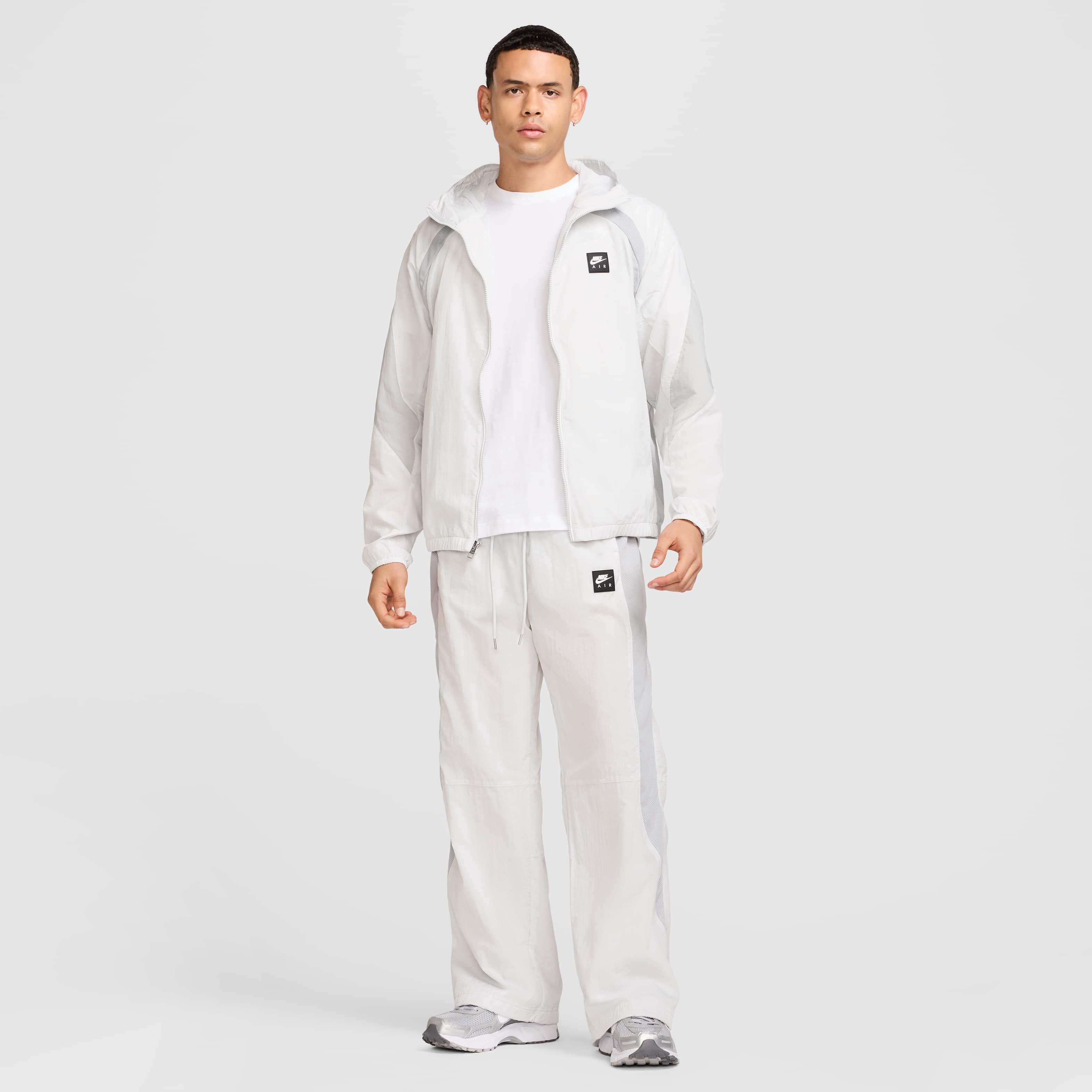 Nike Air Men's Woven Pants - GREY Thumbnail View 6