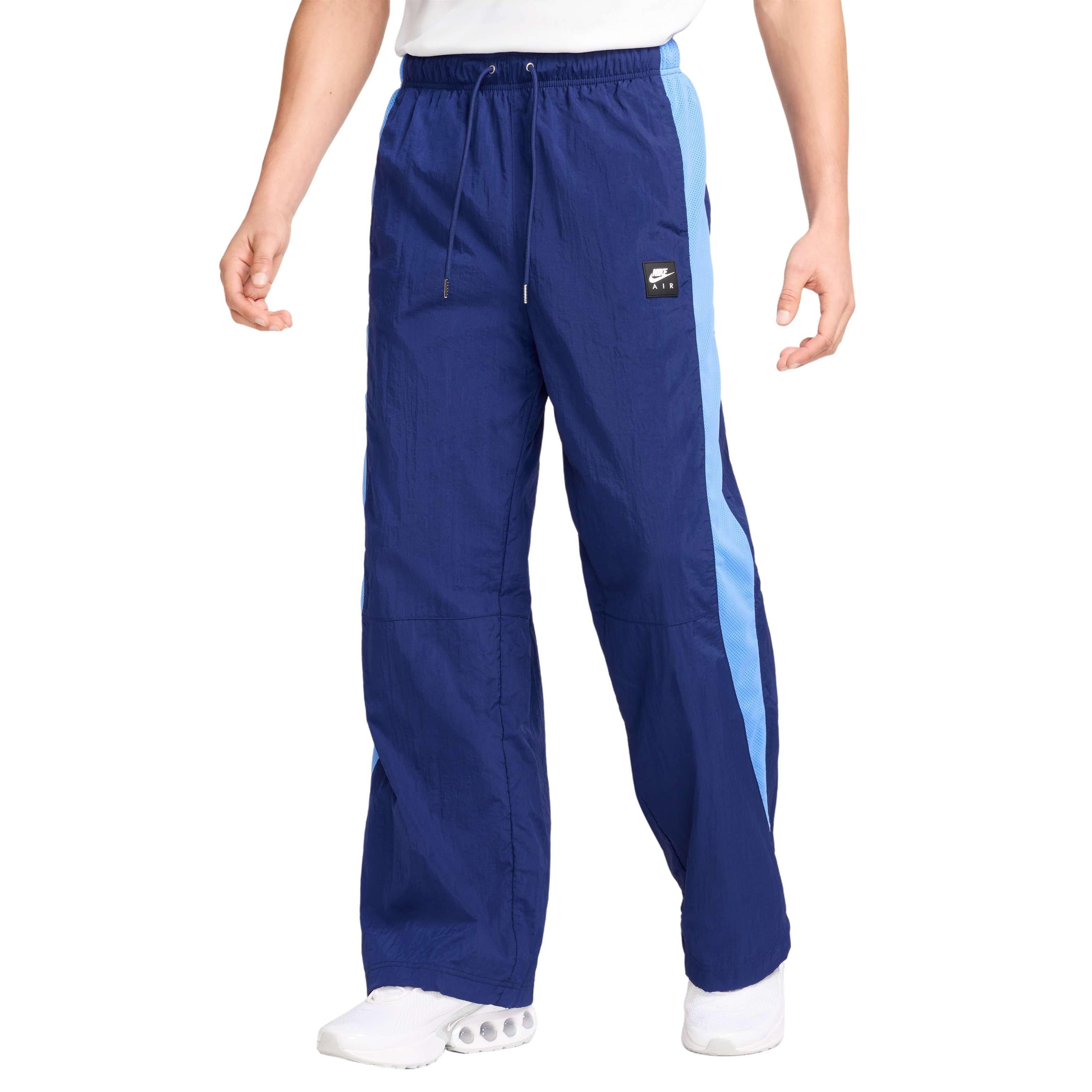 Nike Air Men's Woven Pants - BLUE Thumbnail View 1