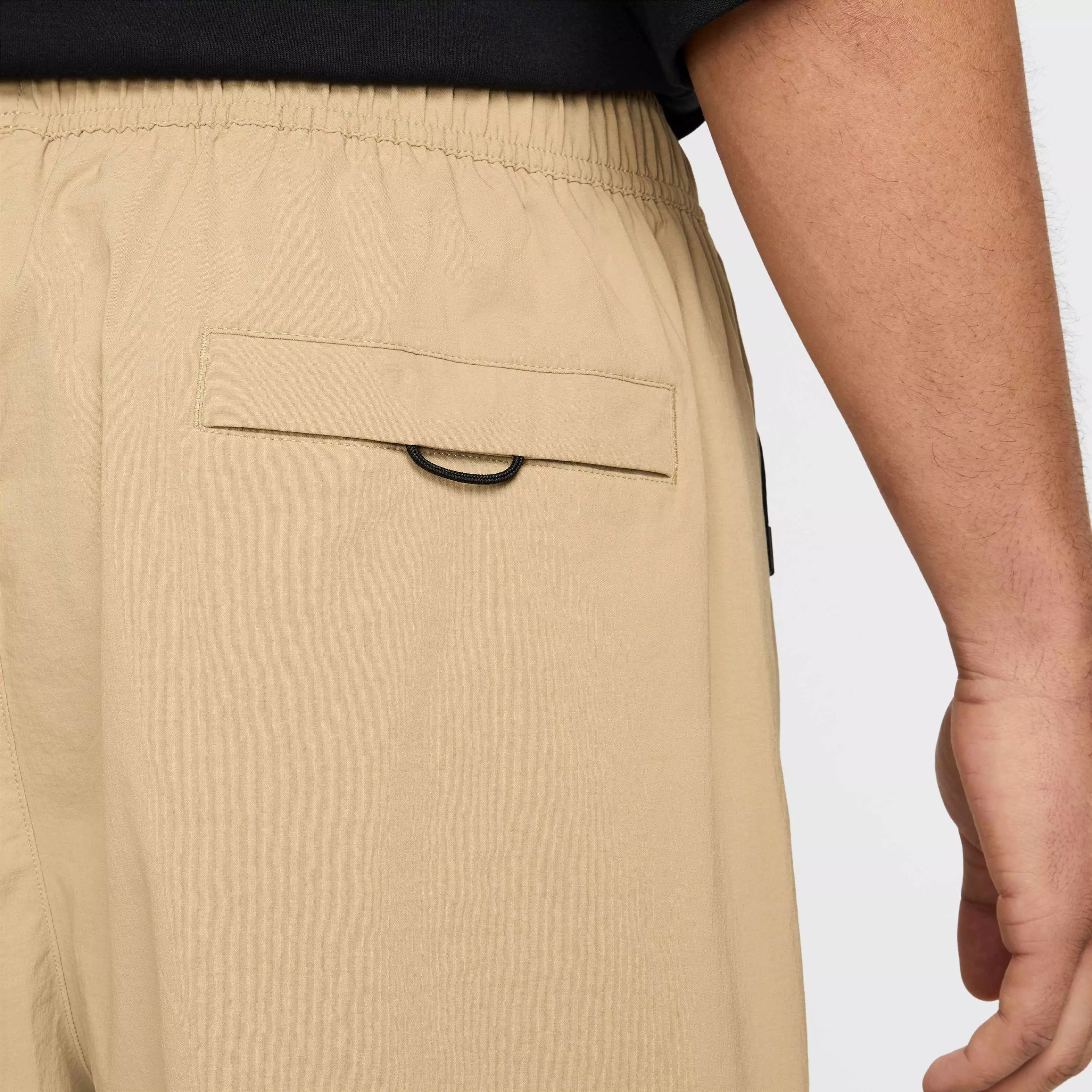 Nike Men's Tech Woven Oversized Pants - Sand - BEIGE