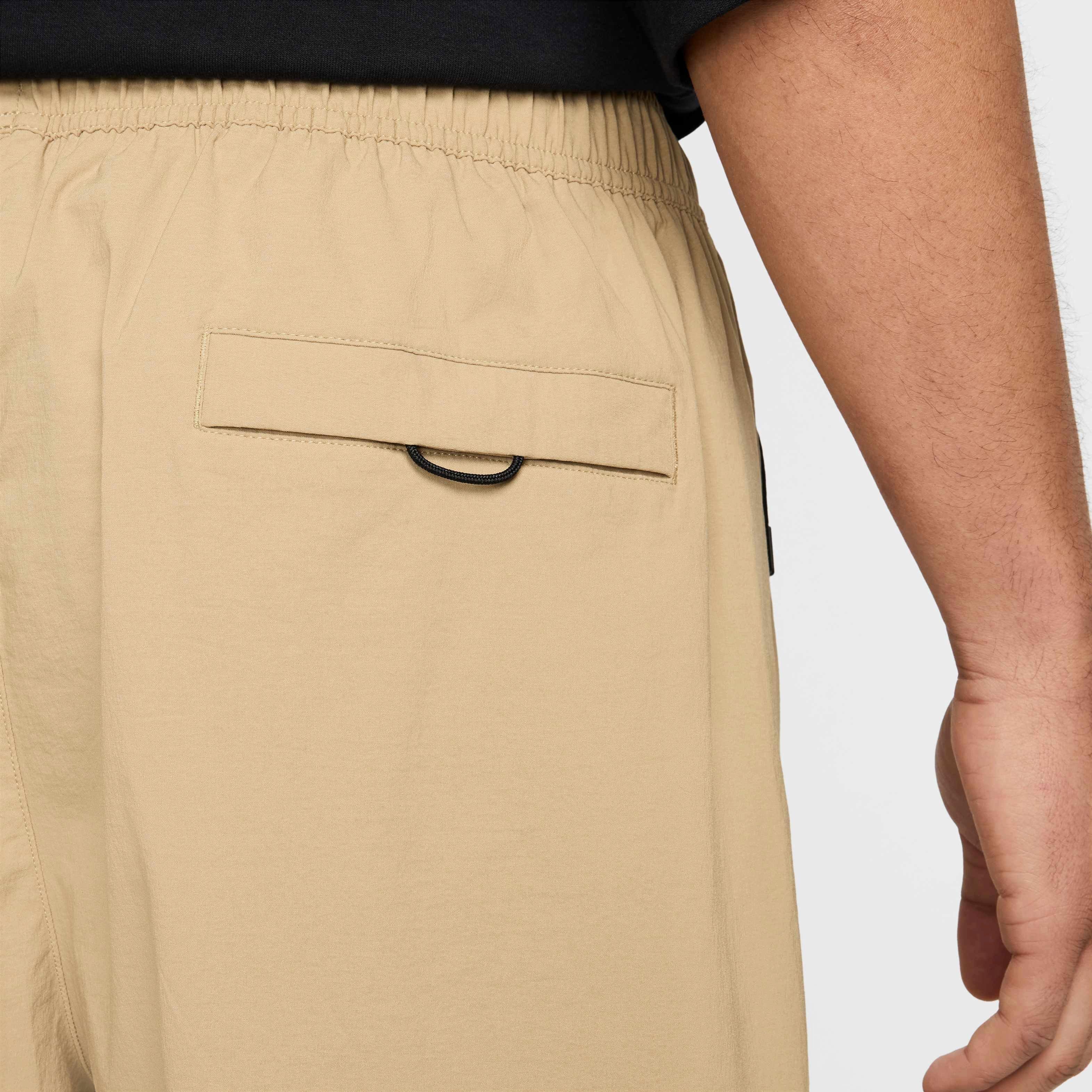 Nike Men's Tech Woven Oversized Pants - BEIGE Thumbnail View 7