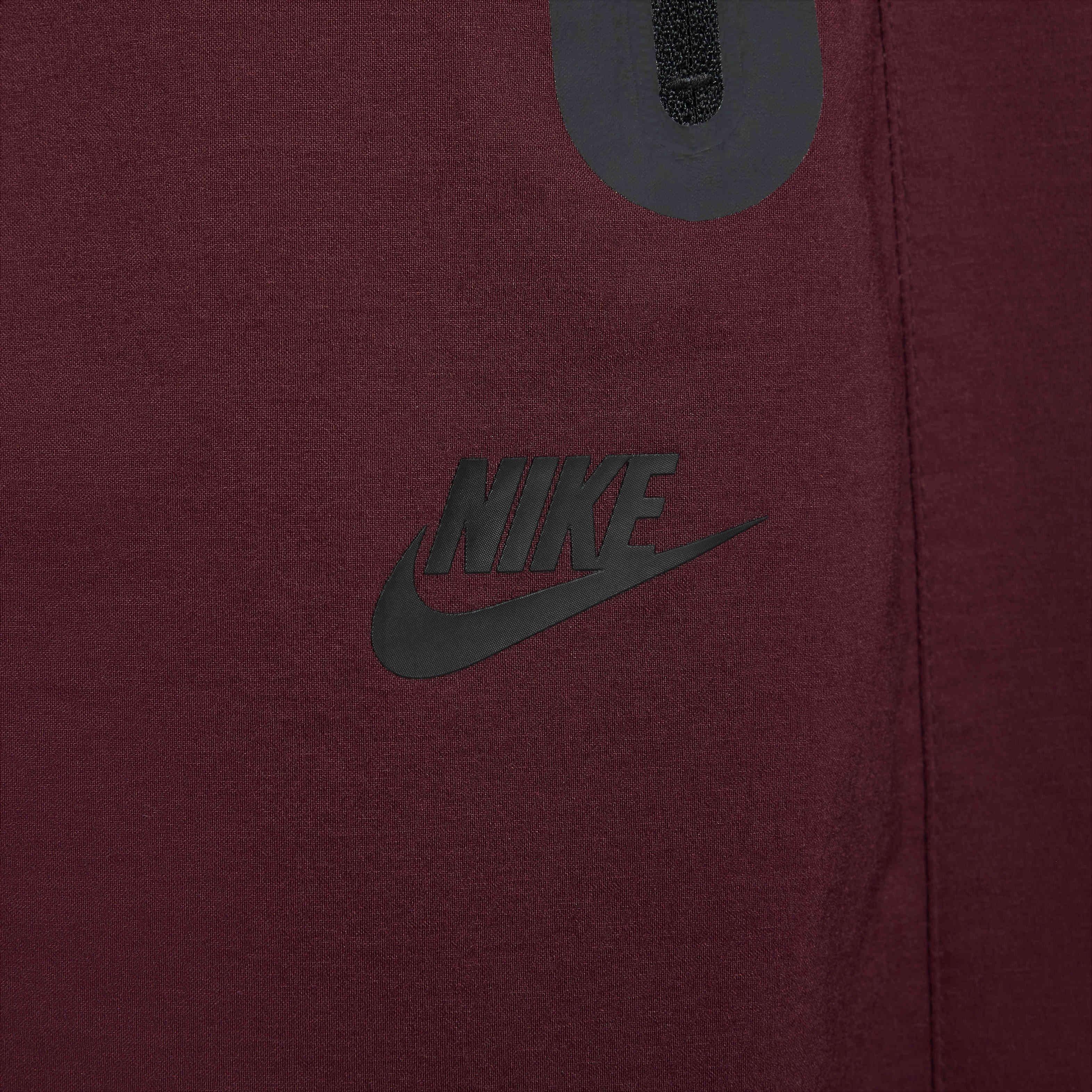 Nike Men's Tech Woven Oversized Pants - BURGUNDY Thumbnail View 5