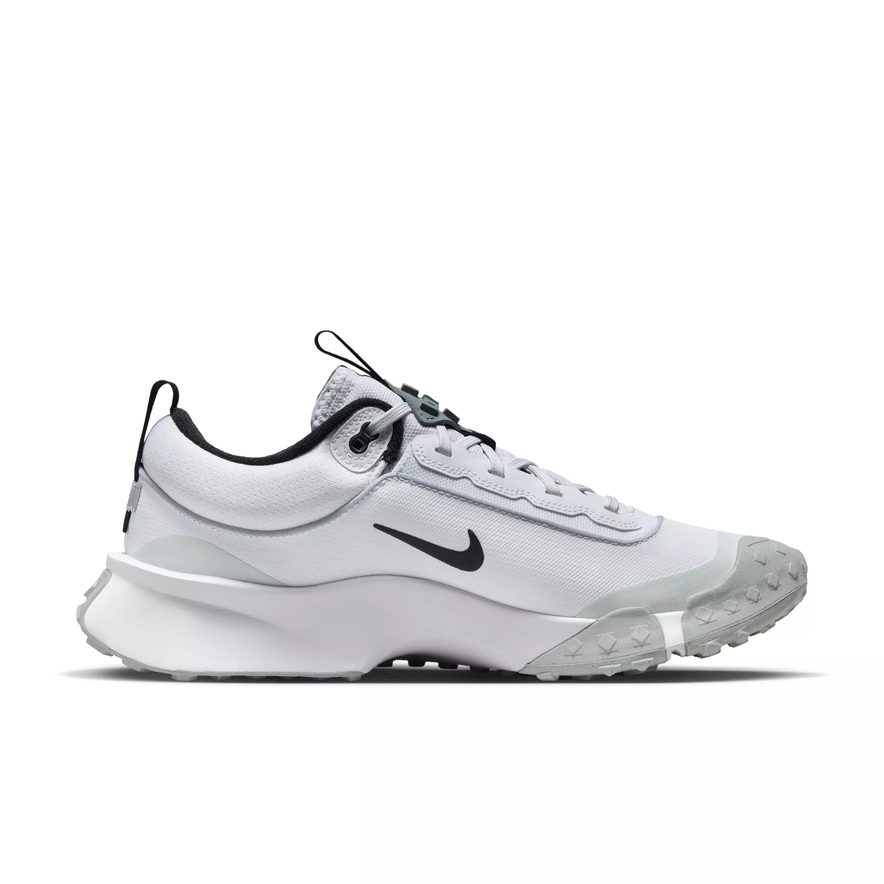 Nike Air Diamond Varsity Turf "White/Pure Platinum/Wolf Grey/Black" Men's Baseball Shoe - WHITE/PLATINUM/GREY/BLACK