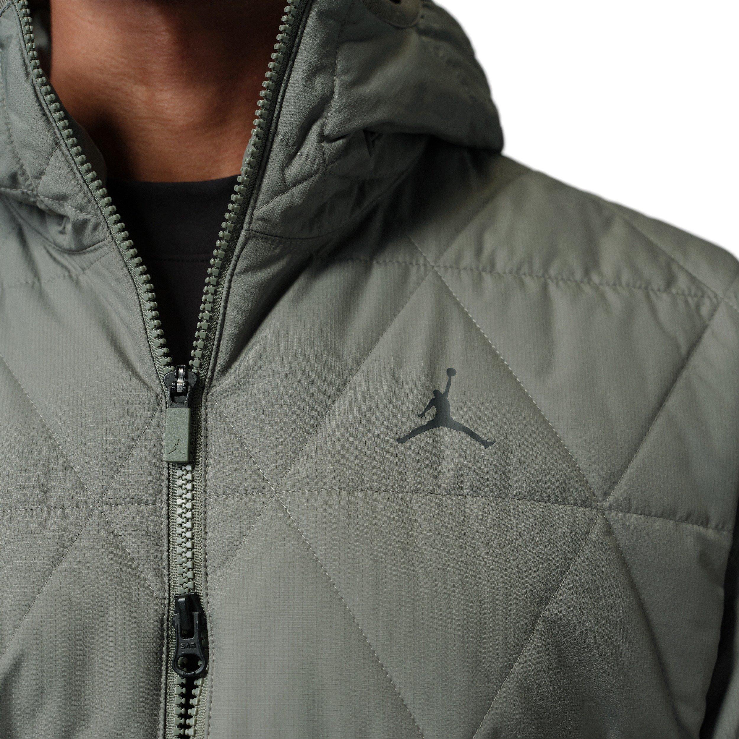 Jordan Men's Sport Therma-FIT Jacket - Green - GREEN Thumbnail View 4