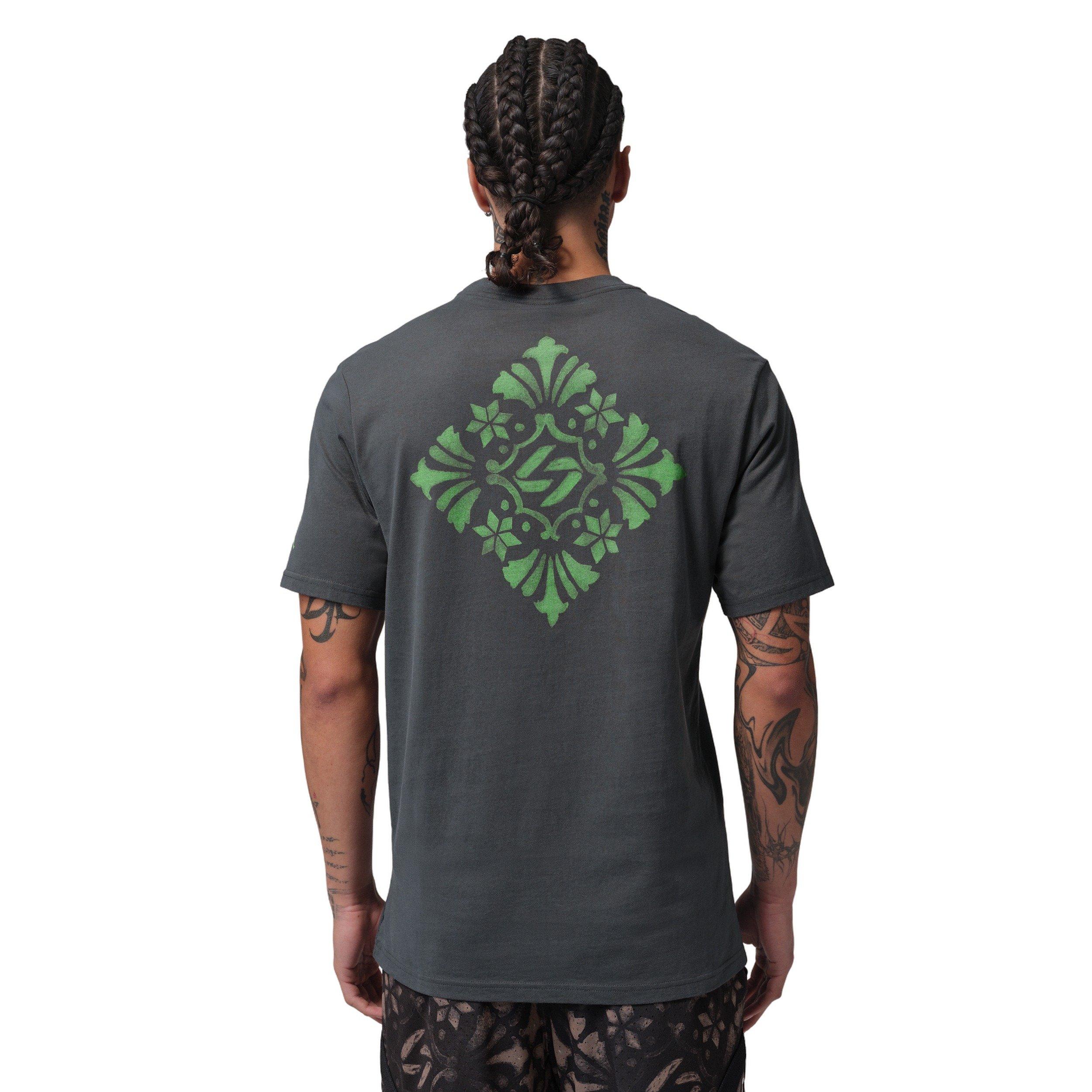 Jordan Men's Luka T-Shirt - GREY Thumbnail View 2