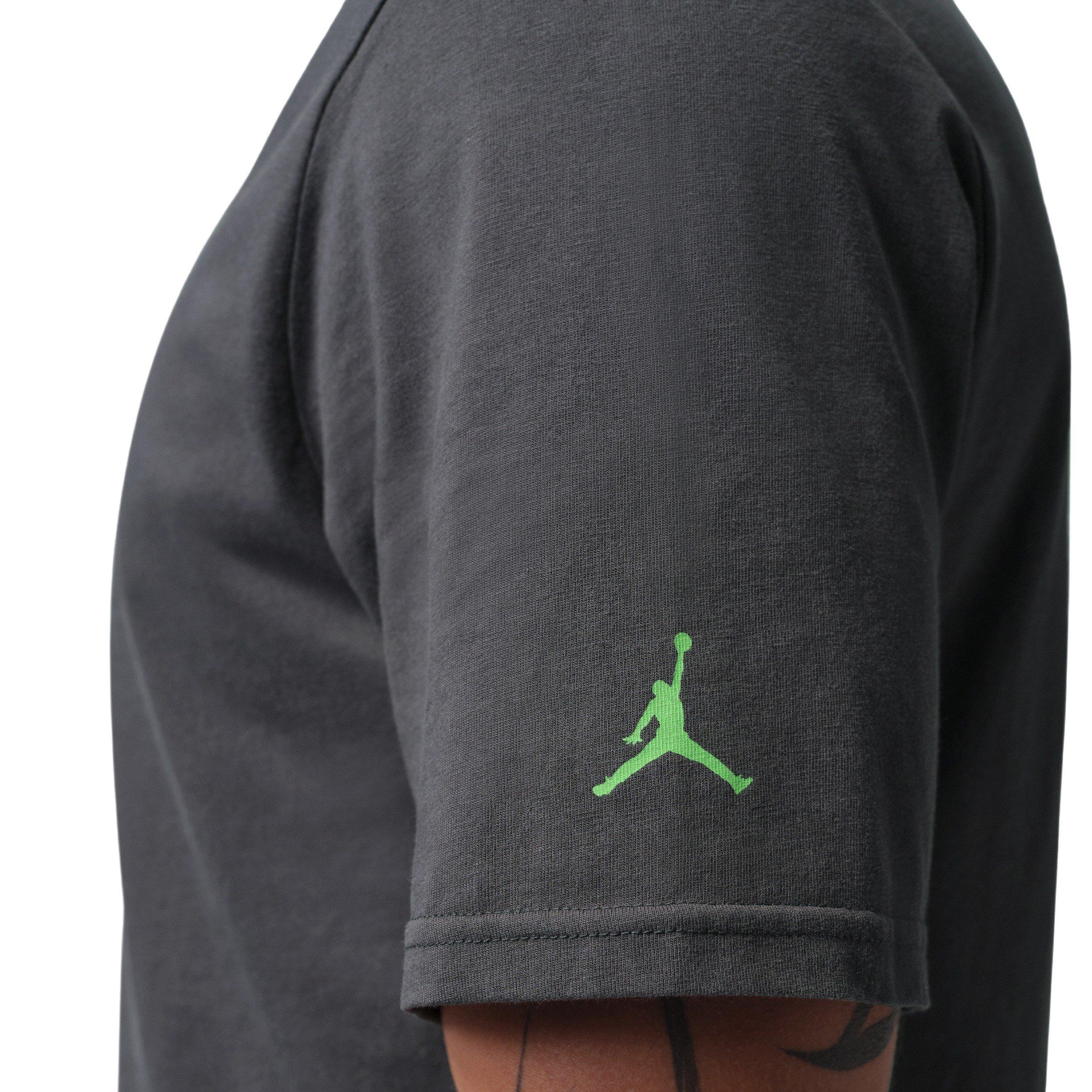 Jordan Men's Luka T-Shirt - GREY Thumbnail View 4
