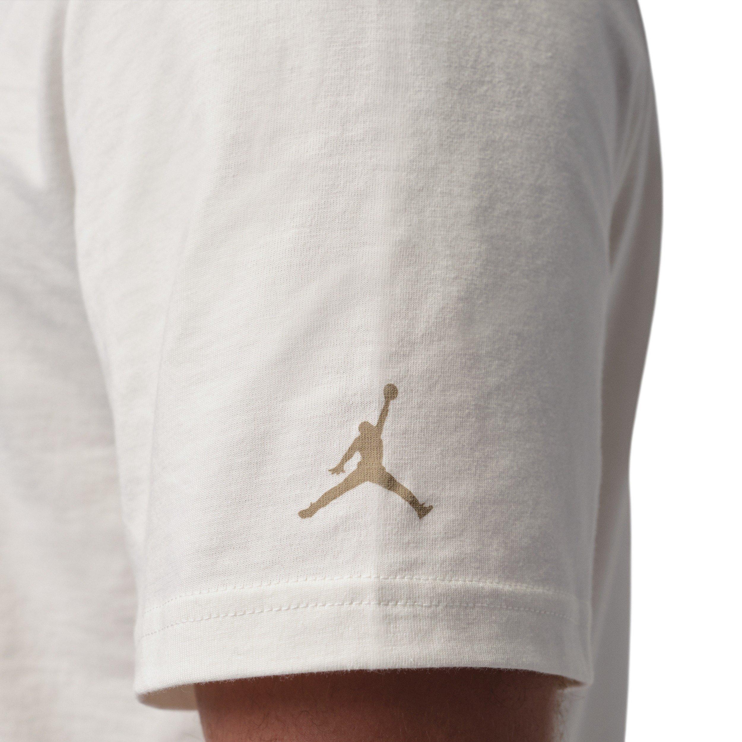 Jordan Men's Luka T-Shirt - WHITE Thumbnail View 4