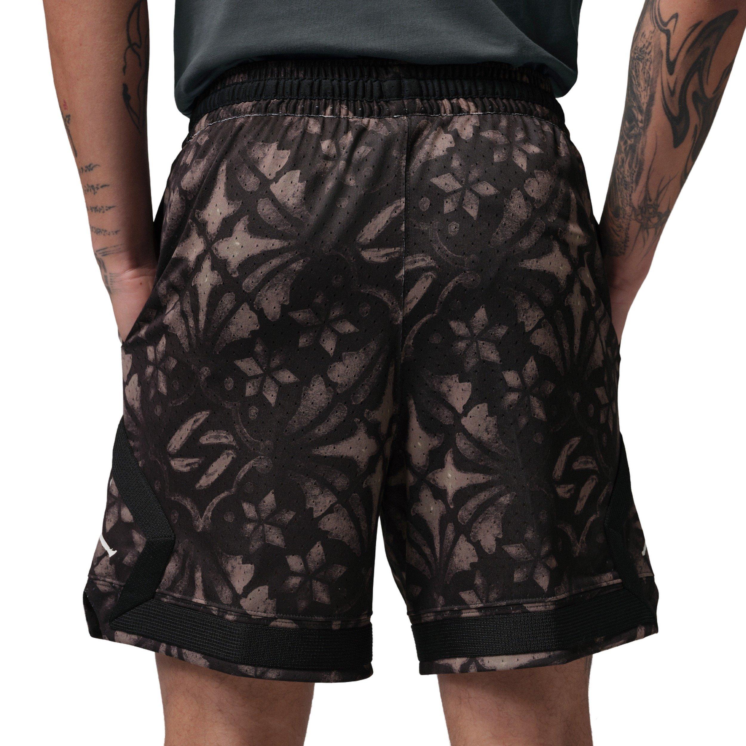 Jordan Men's Luka Dončić Dri-FIT Diamond Shorts - BLACK Thumbnail View 2