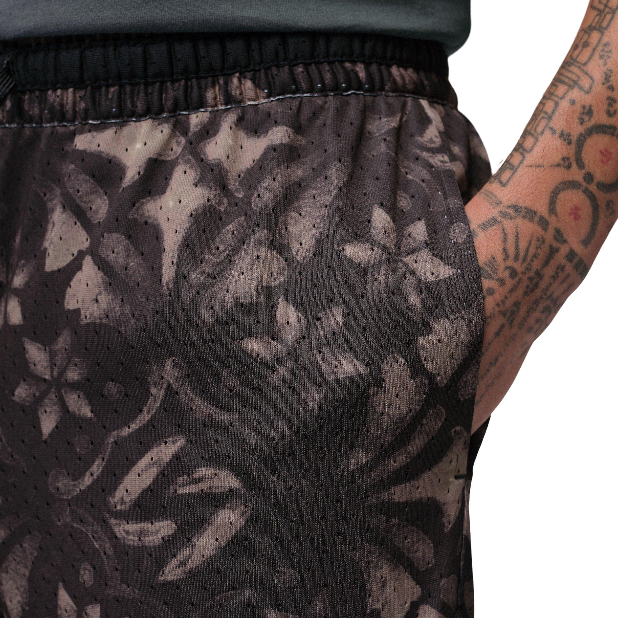 Jordan Men's Luka Dončić Dri-FIT Diamond Shorts - BLACK Thumbnail View 3