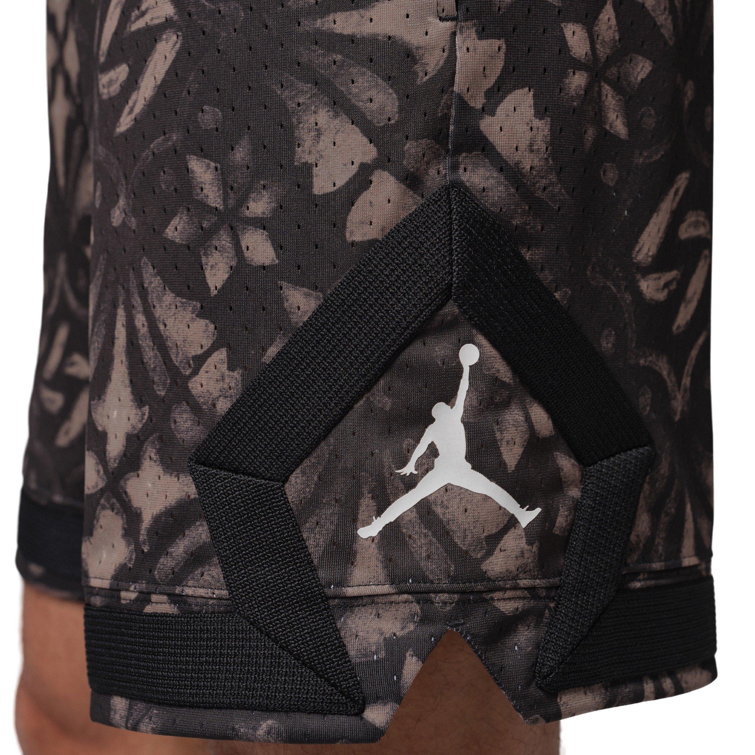 Jordan Men's Luka Dončić Dri-FIT Diamond Shorts - BLACK Thumbnail View 4