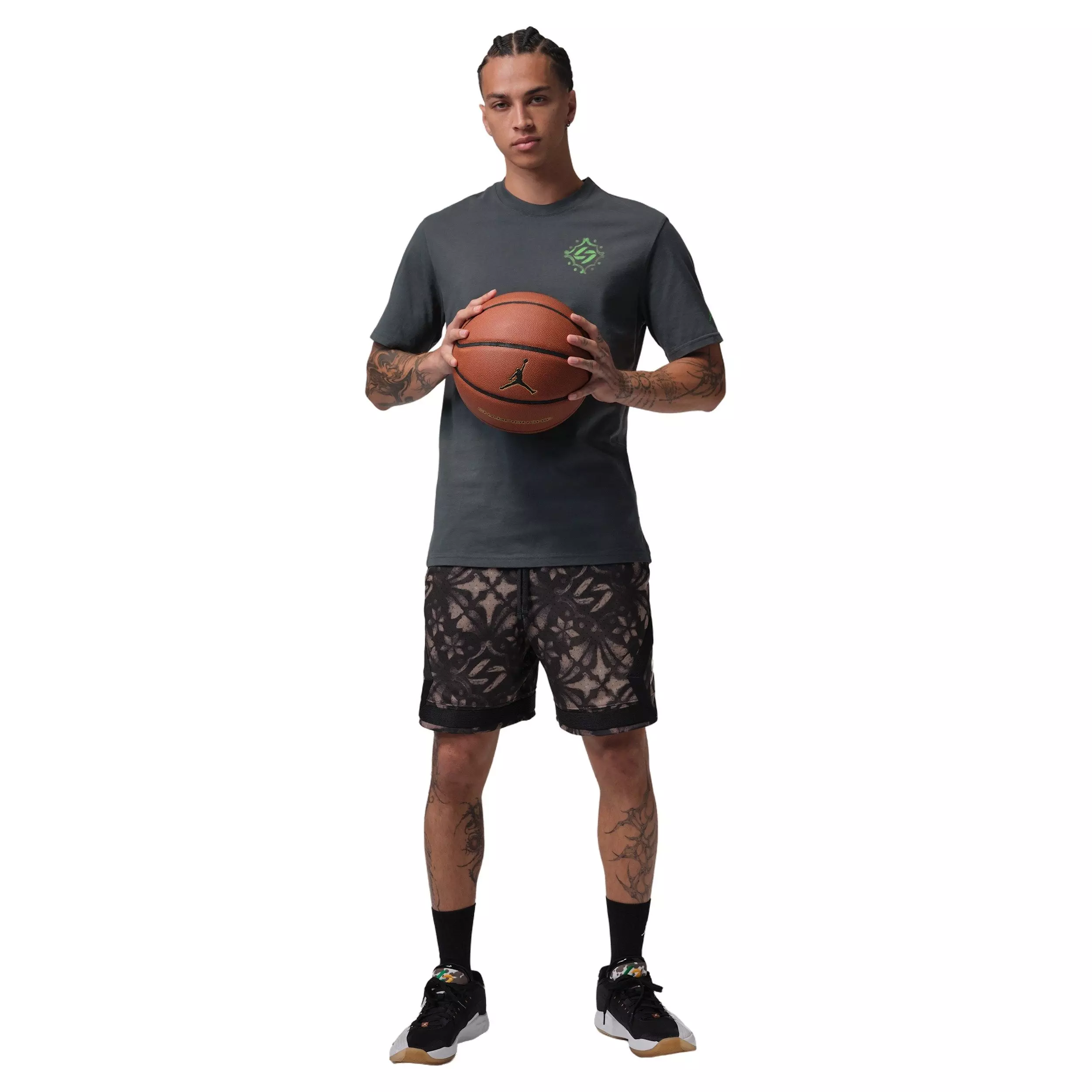 Jordan Men's Luka Dončić Dri-FIT Diamond Shorts - BLACK