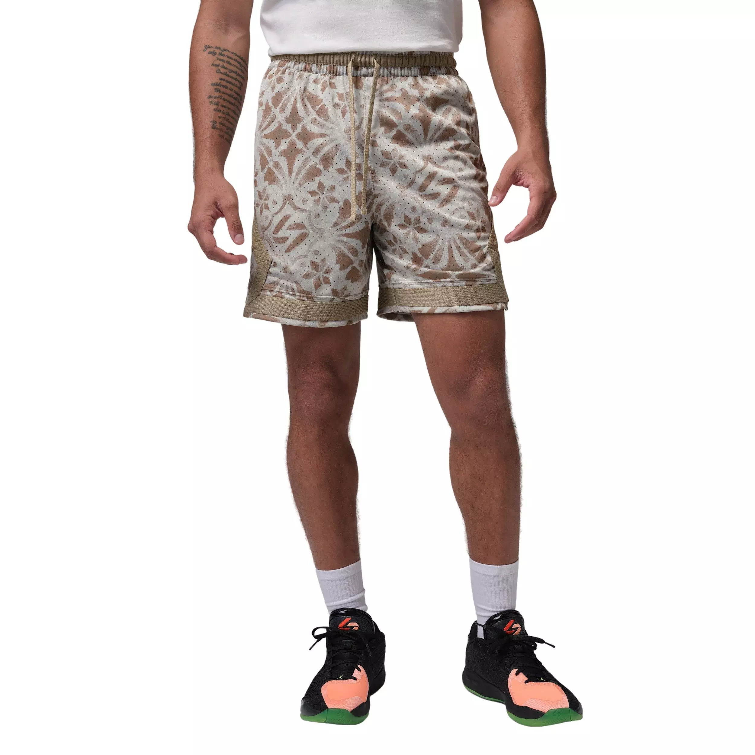 Jordan Men's Luka Dončić Dri-FIT Diamond Shorts - BROWN