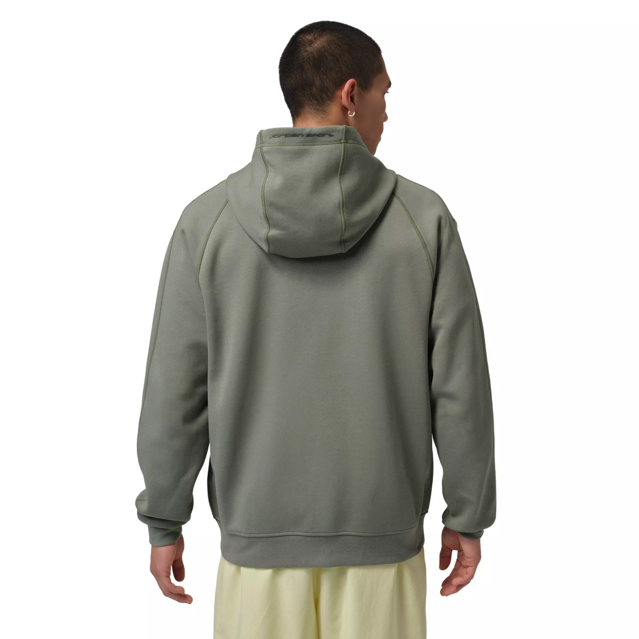 Jordan Men's Sport Hoop Fleece Dri-FIT Full-Zip Hooded Jacket - Green - GREEN