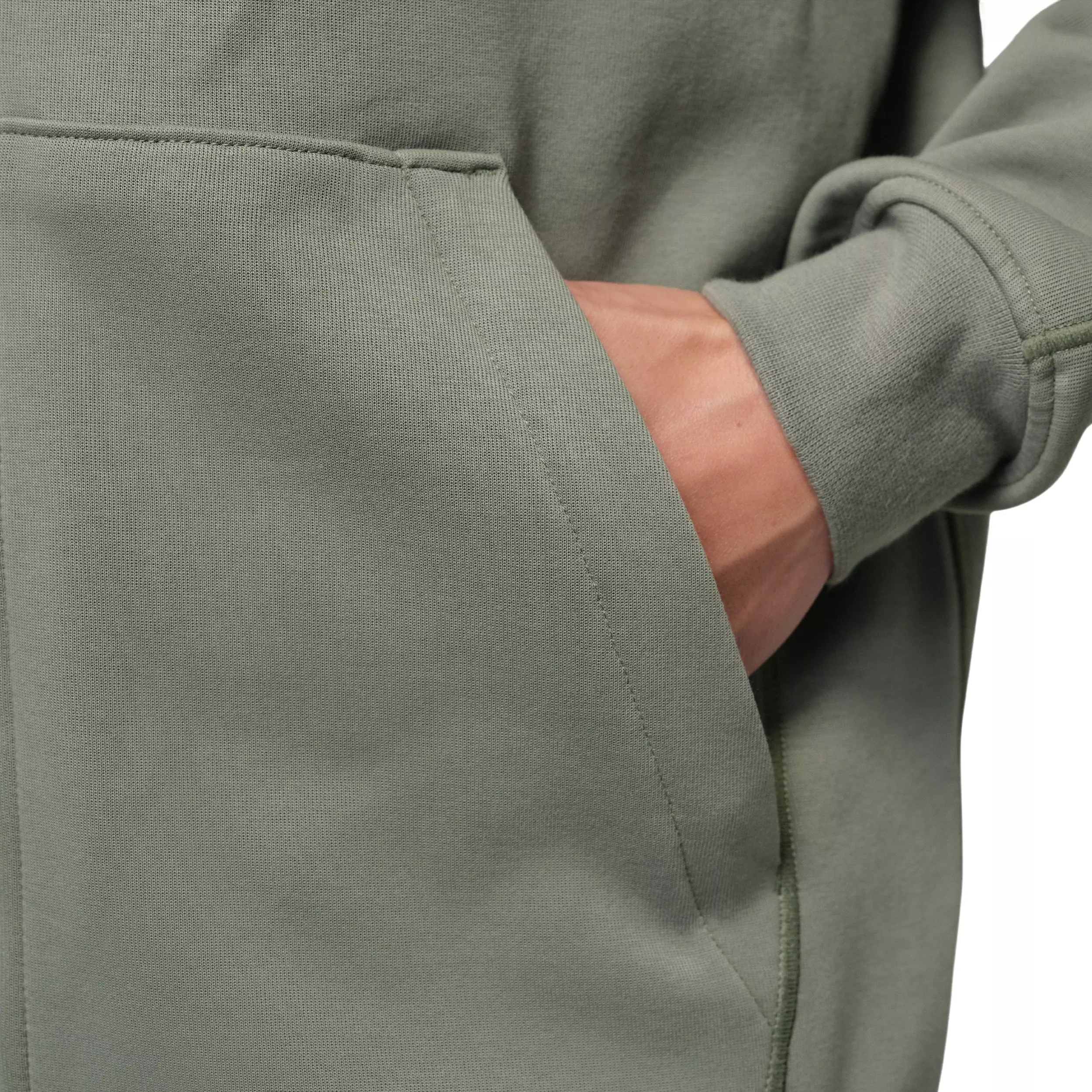 Jordan Men's Sport Hoop Fleece Dri-FIT Full-Zip Hooded Jacket - Green - GREEN