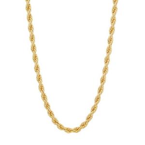 King Ice 8mm Rope Chain - Gold - GOLD