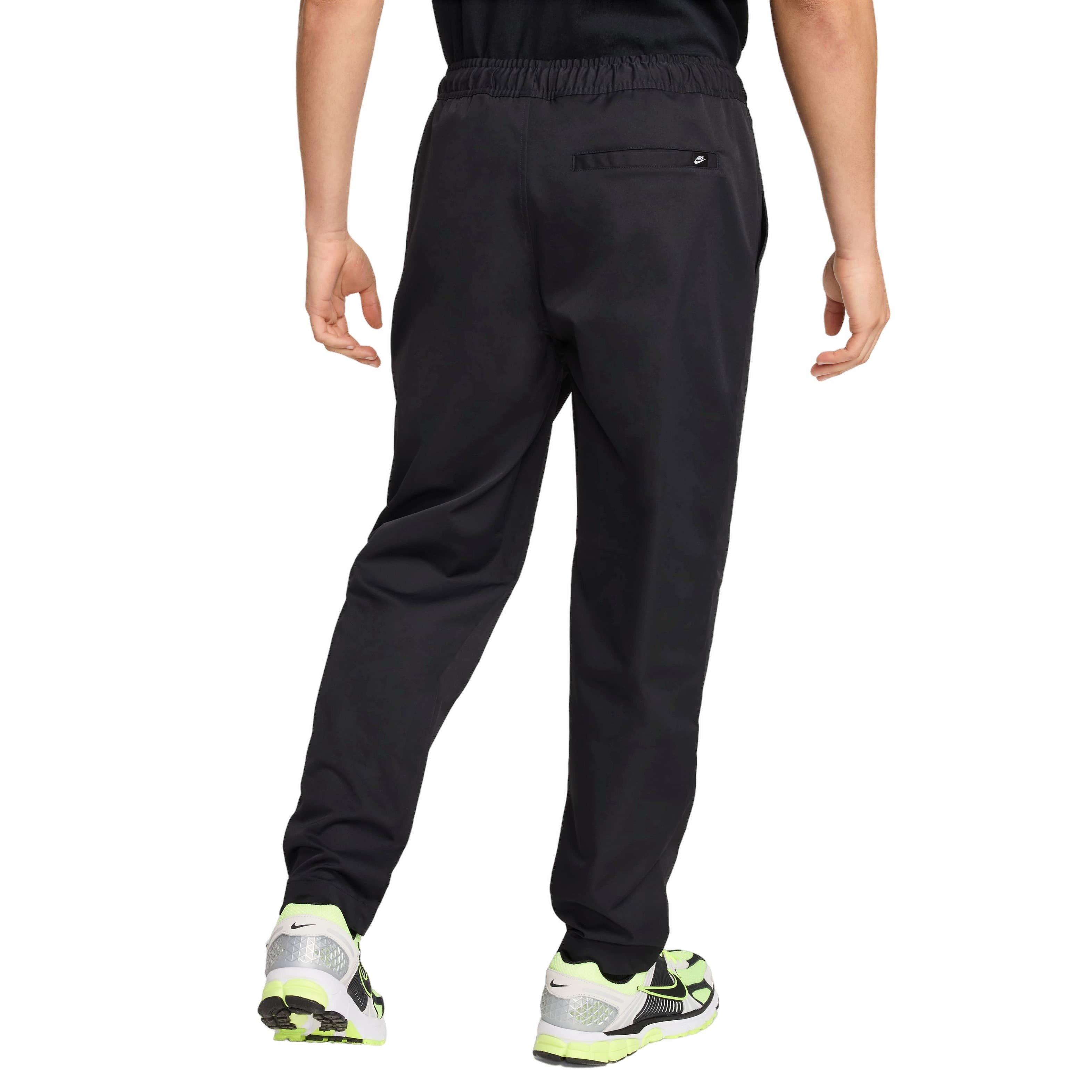 Nike Men's Club Woven Tapered Pants - BLACK Thumbnail View 2