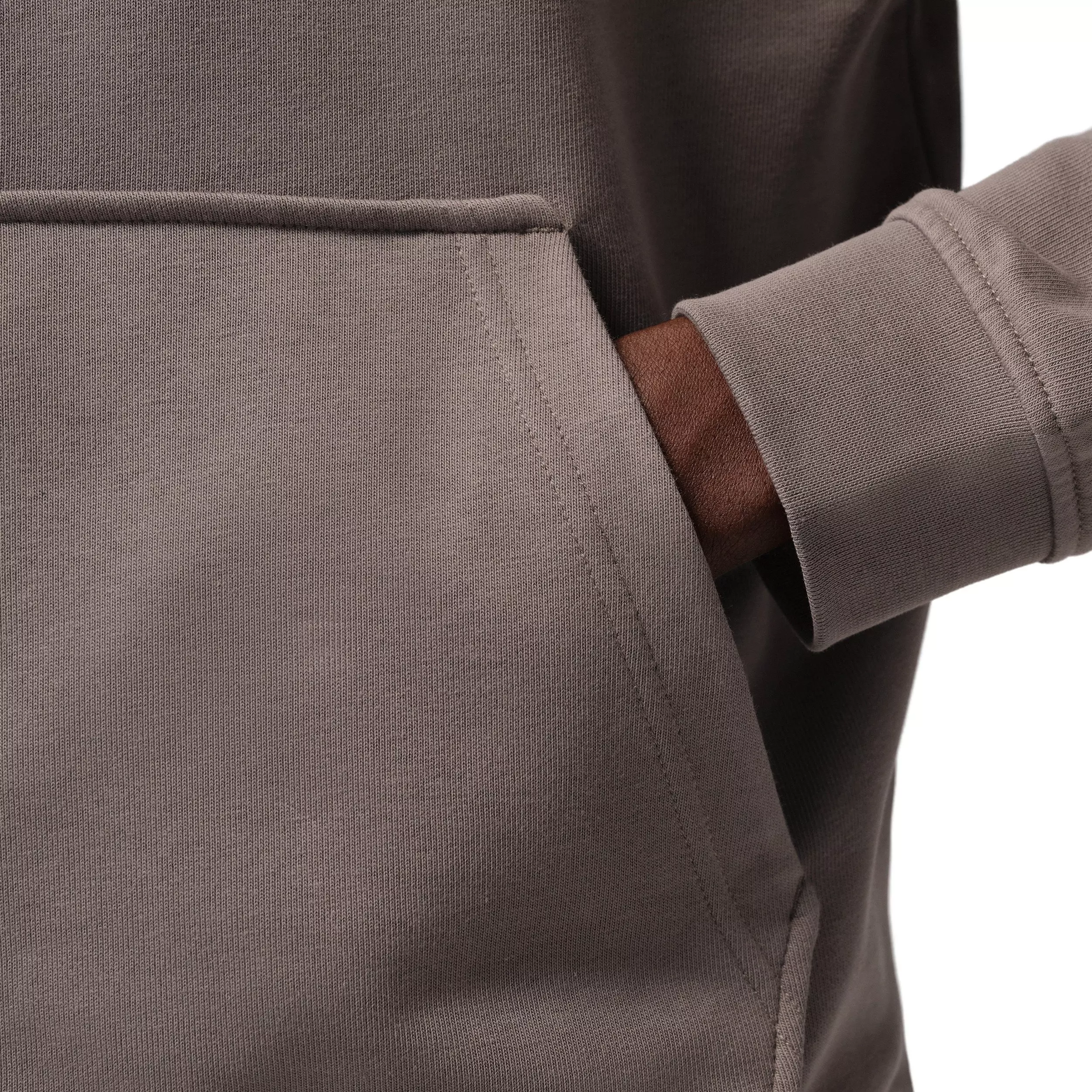 Jordan Men's Sport Crossover Dri-FIT Pullover Hoodie - Light Brown - LIGHT BROWN