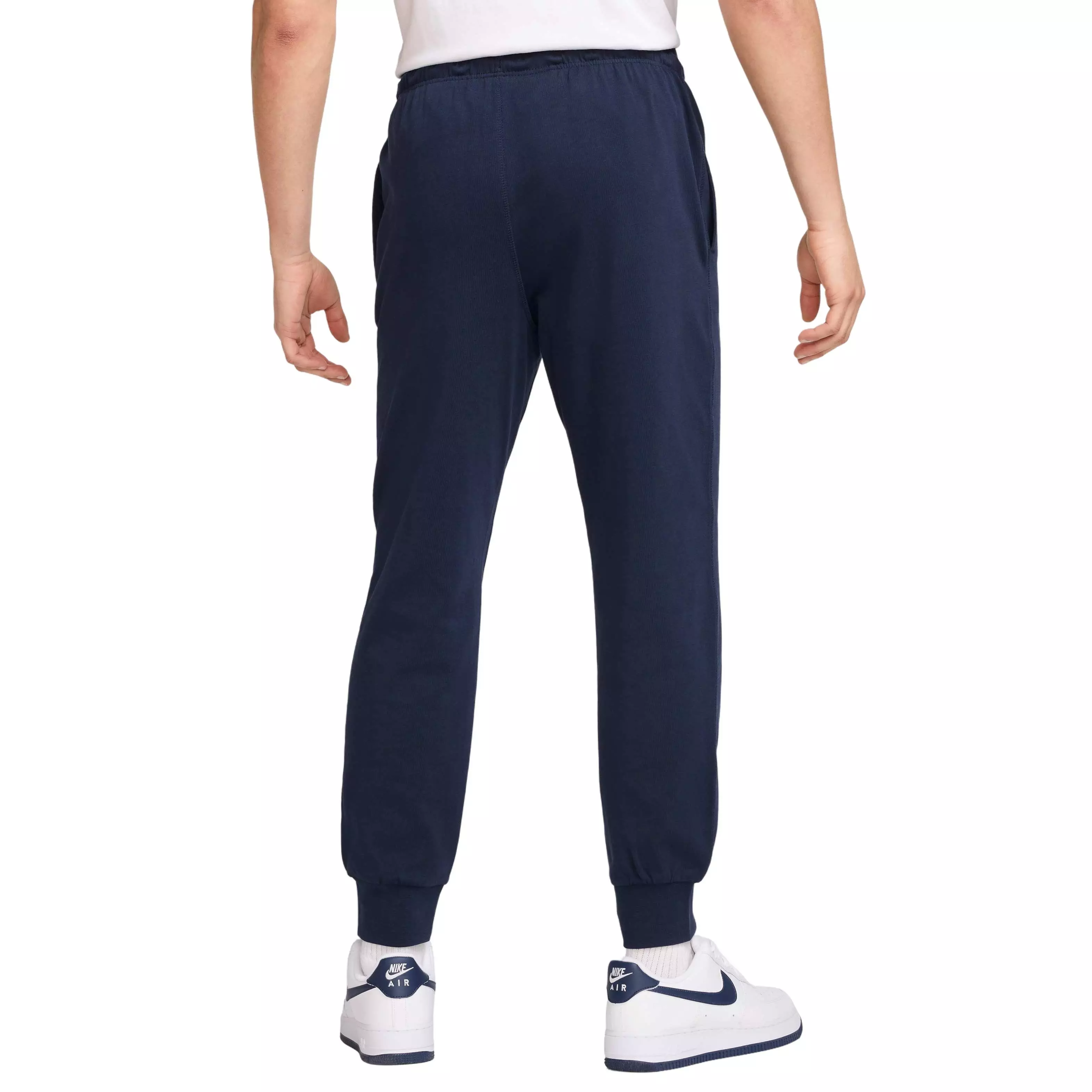 Nike Men's Club Knit Joggers -Blue - BLUE