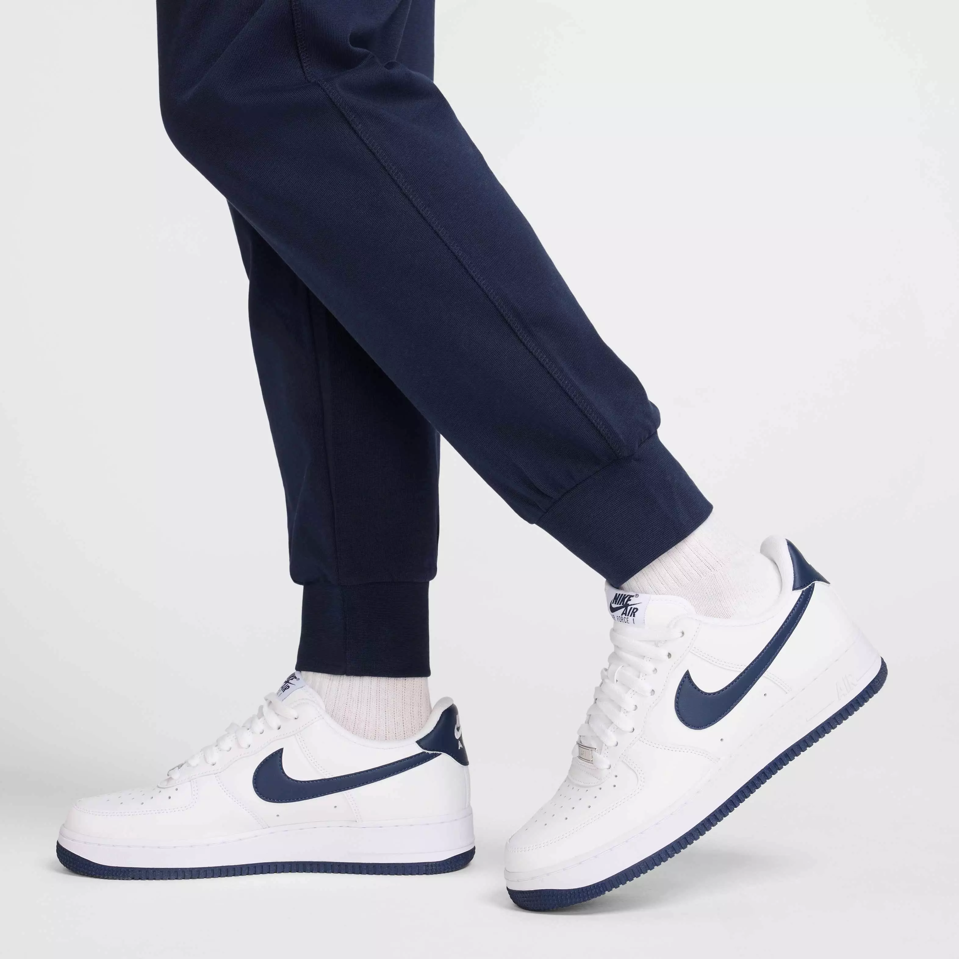 Nike Men's Club Knit Joggers -Blue - BLUE