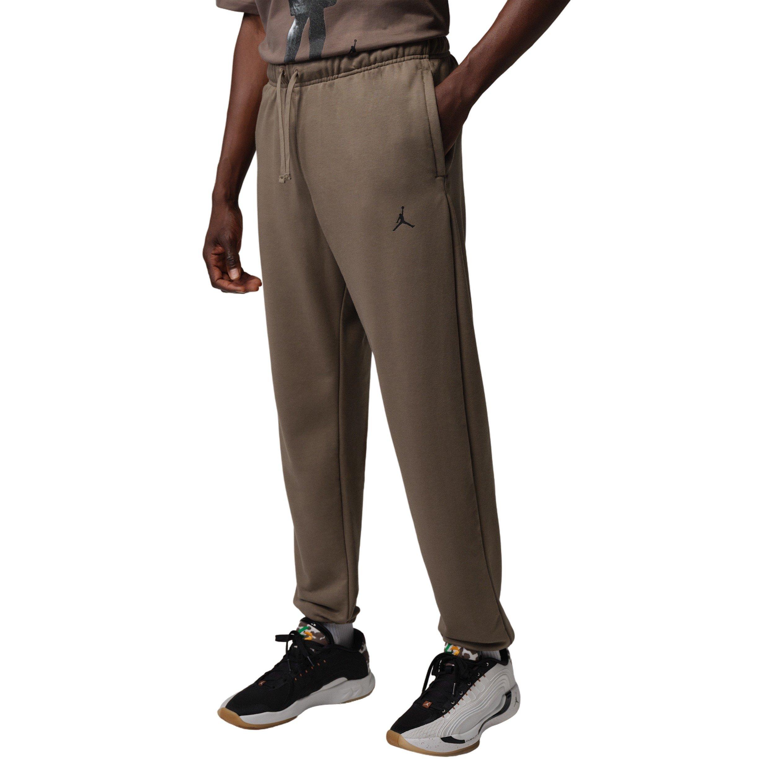 Jordan Men's Sport Crossover Dri-FIT Fleece Pants - Brown - BROWN Thumbnail View 1